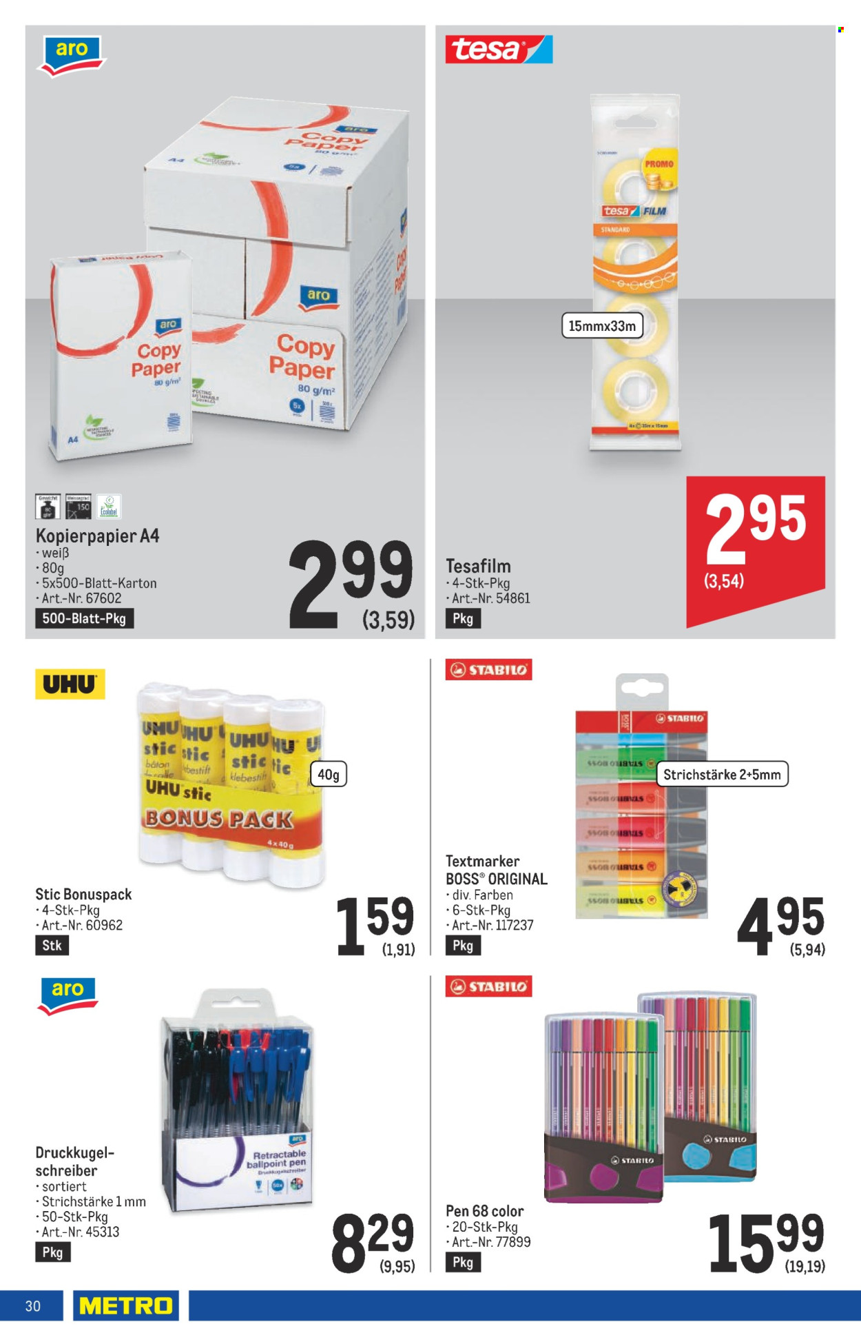 Angebote Metro - 25.7.2024 - 7.8.2024. Seite 30