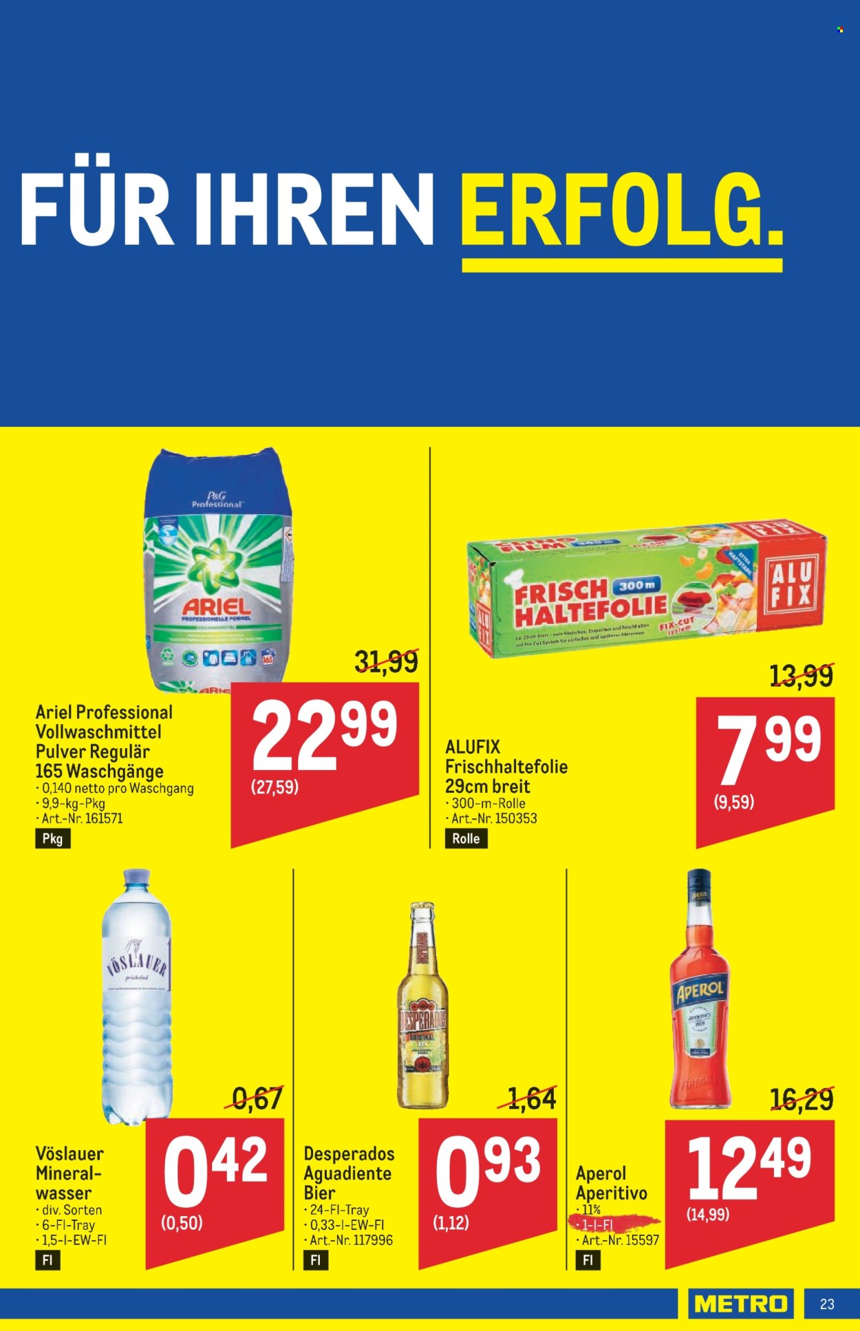 Angebote Metro - 25.7.2024 - 7.8.2024. Seite 23