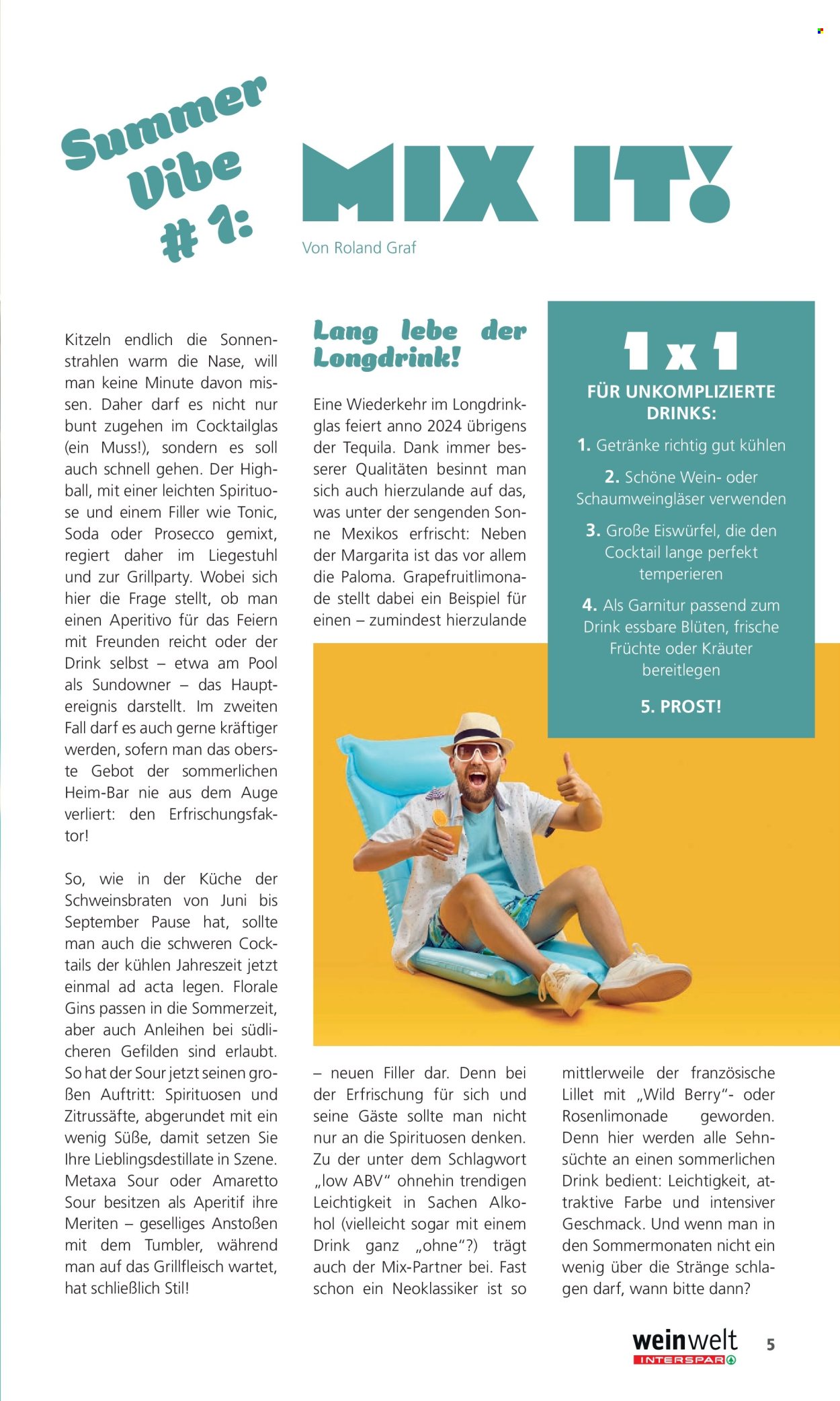 Angebote INTERSPAR - 18.7.2024 - 31.8.2024. Seite 5