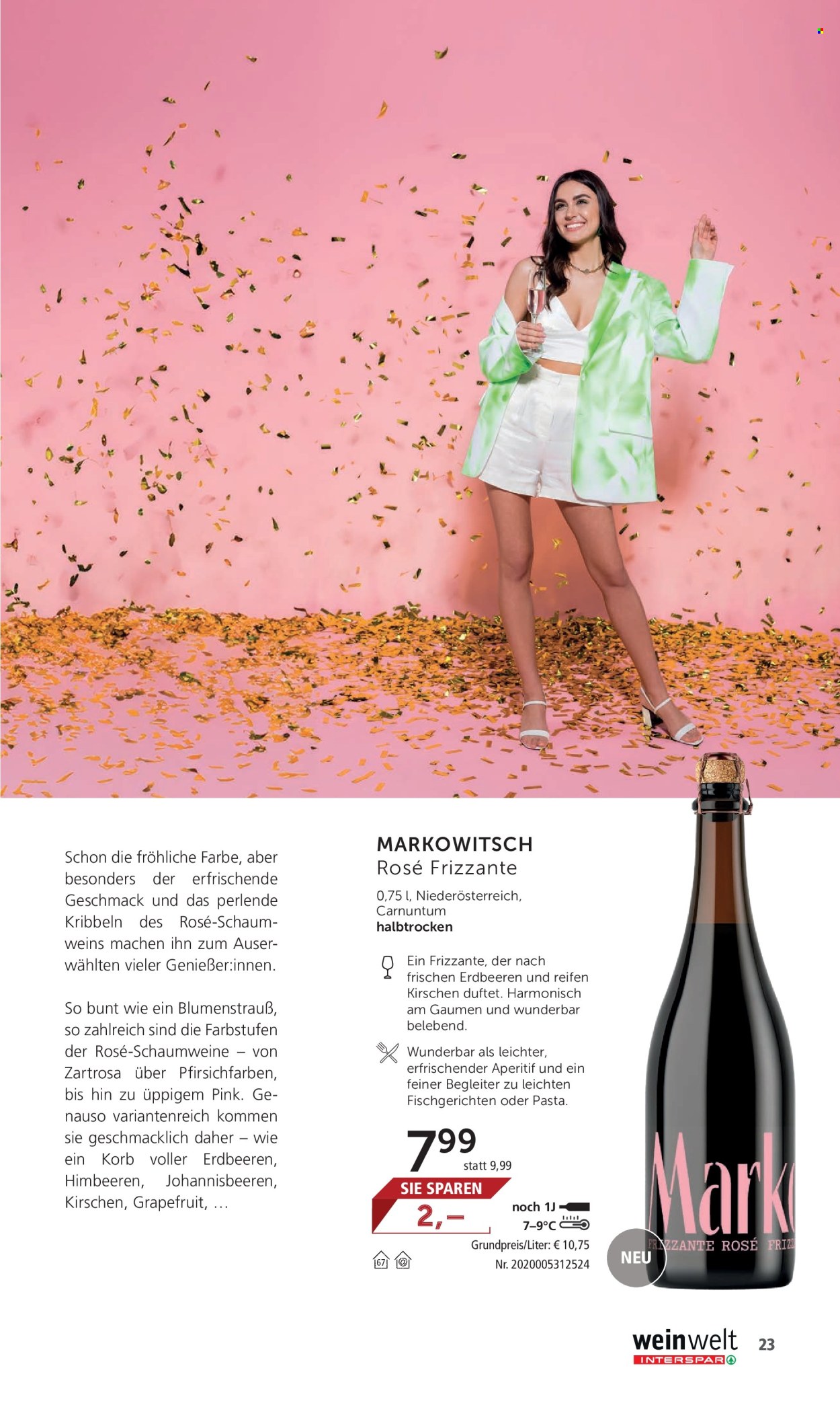 Angebote INTERSPAR - 18.7.2024 - 31.8.2024. Seite 23