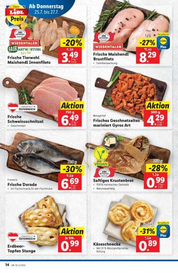 thumbnail - Frisches Geschnetzeltes mariniert Gyros Art