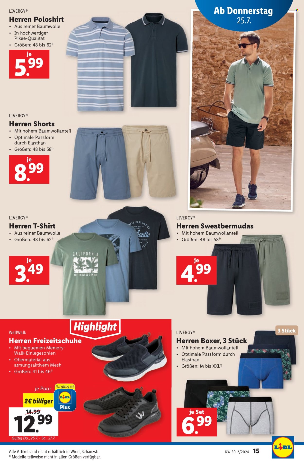 Angebote Lidl - 25.7.2024 - 31.7.2024. Seite 15