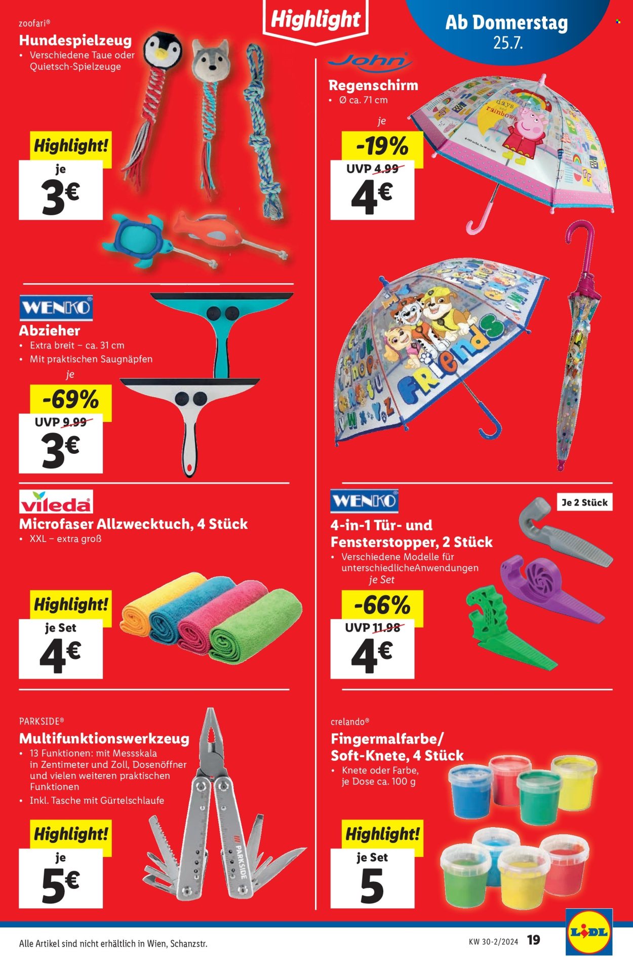 Angebote Lidl - 25.7.2024 - 31.7.2024. Seite 19