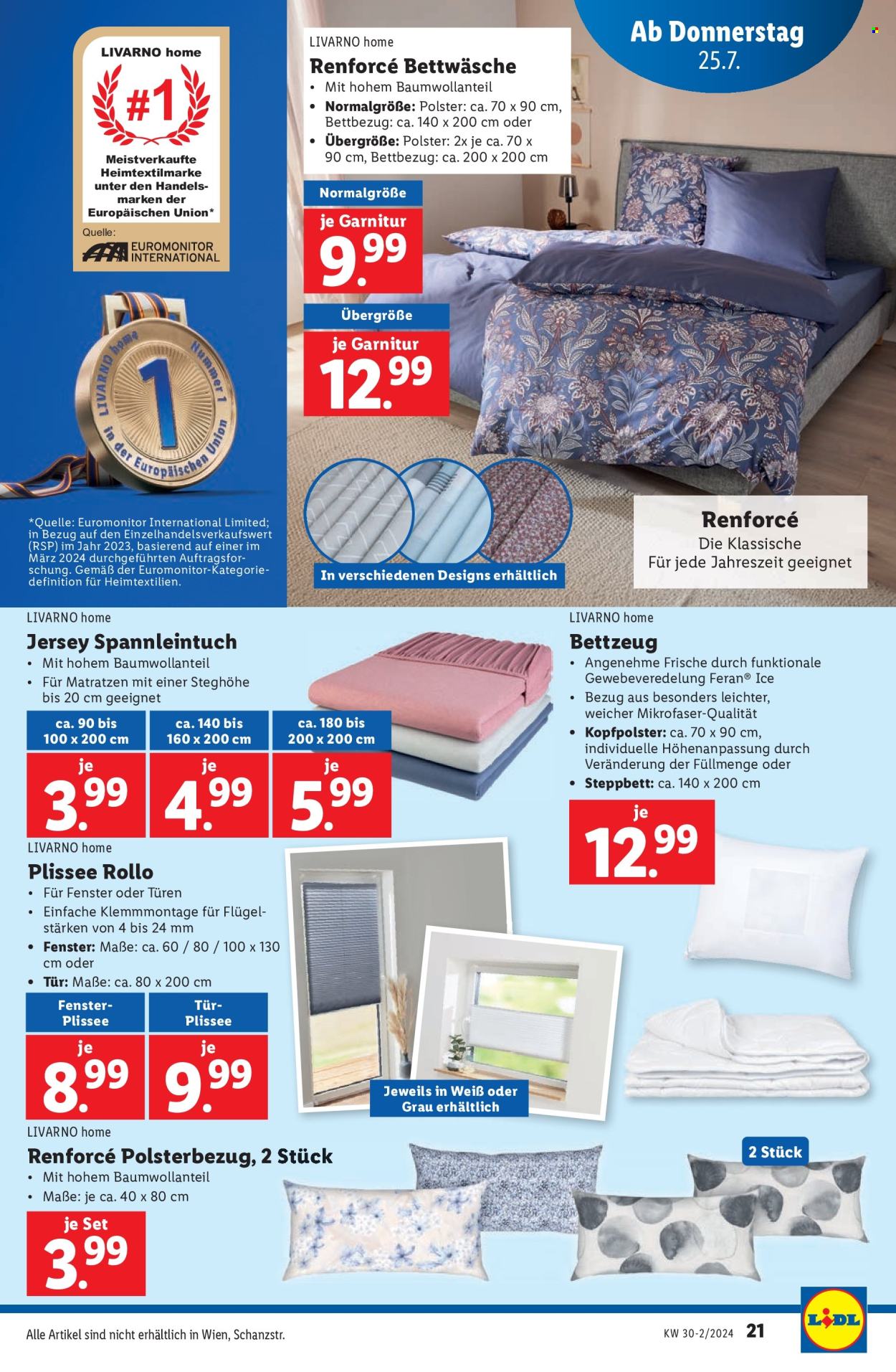 Angebote Lidl - 25.7.2024 - 31.7.2024. Seite 21