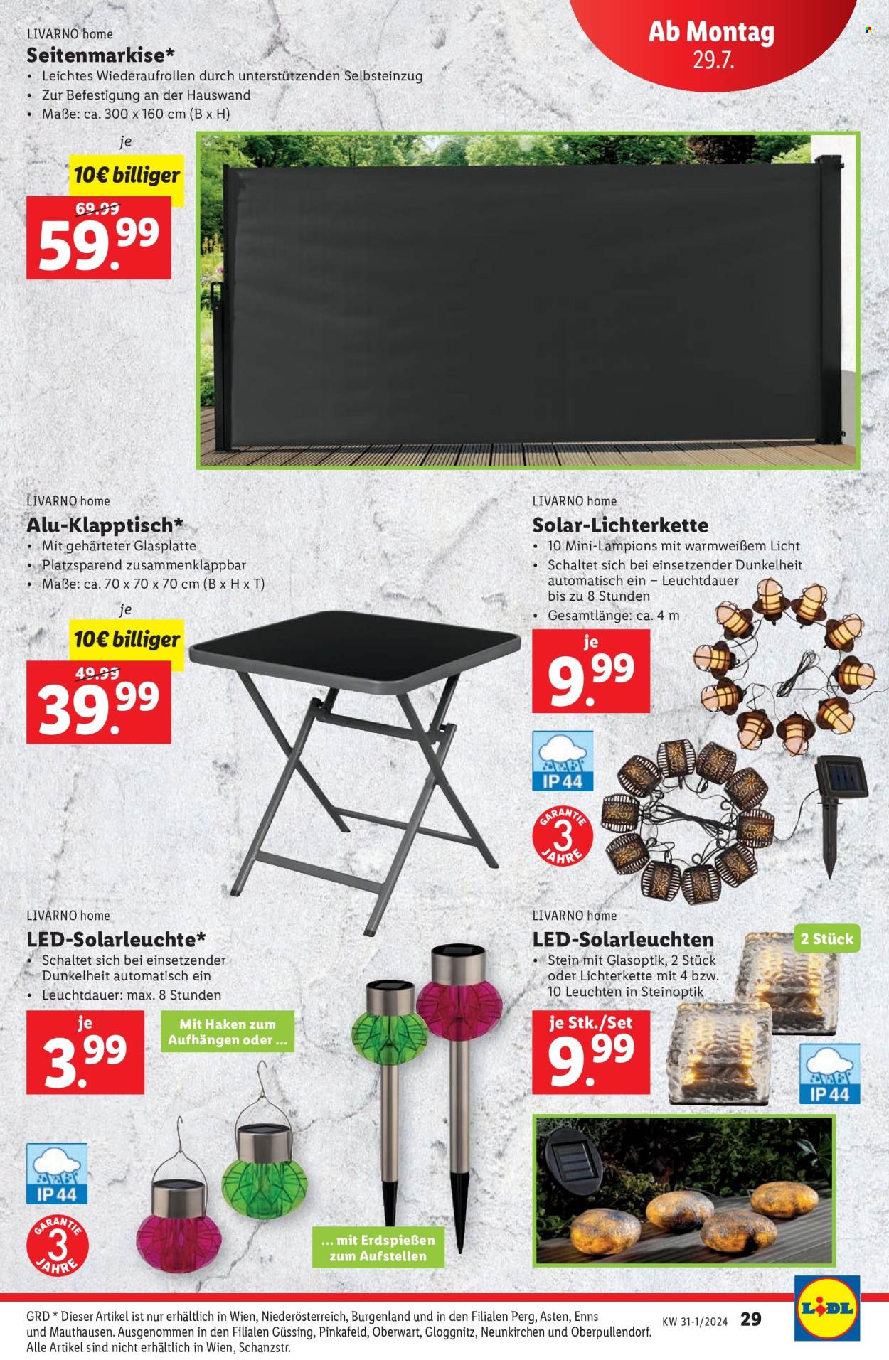 Angebote Lidl - 25.7.2024 - 31.7.2024. Seite 33