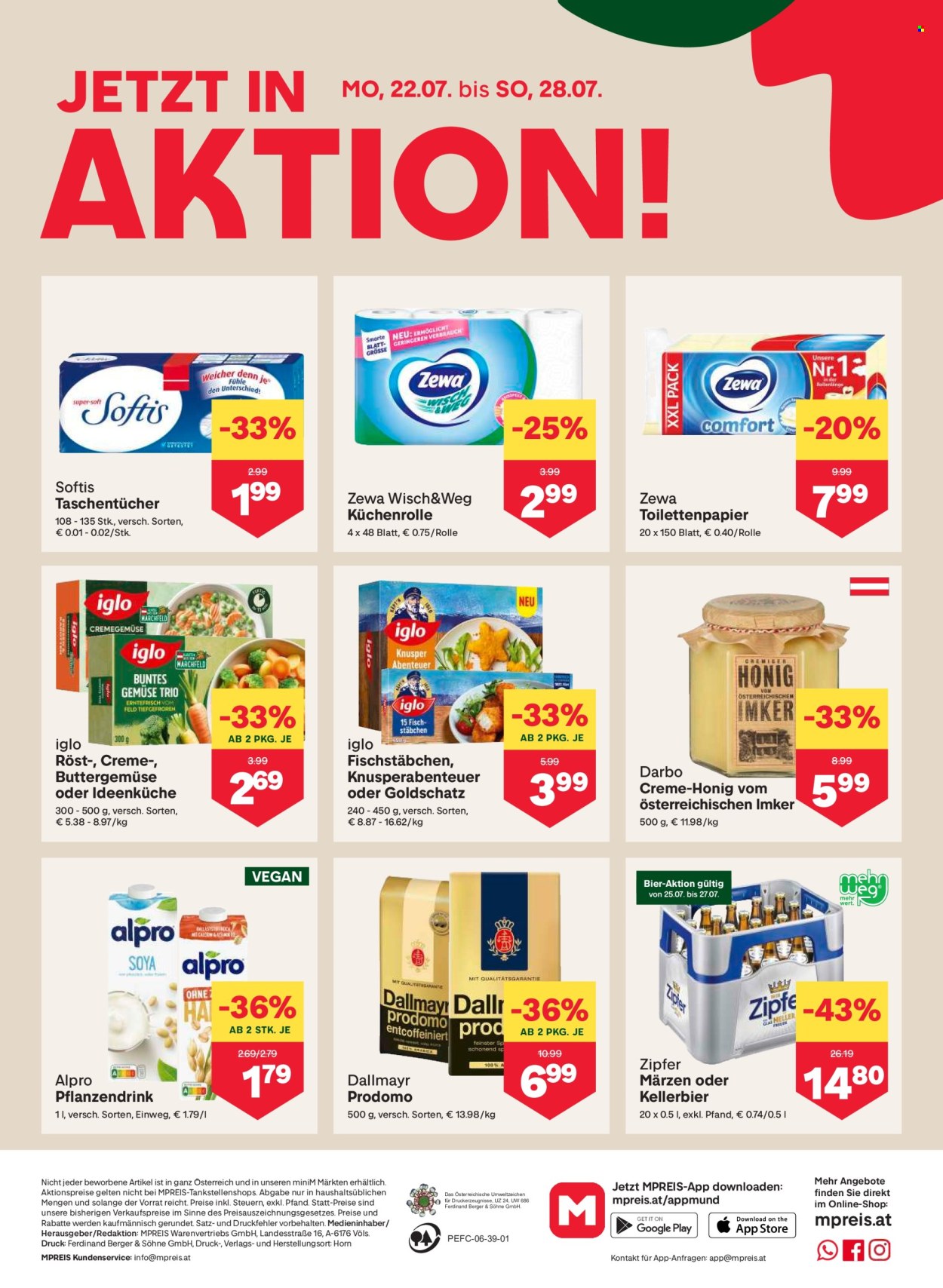 Angebote MPREIS - 22.7.2024 - 28.7.2024. Seite 8