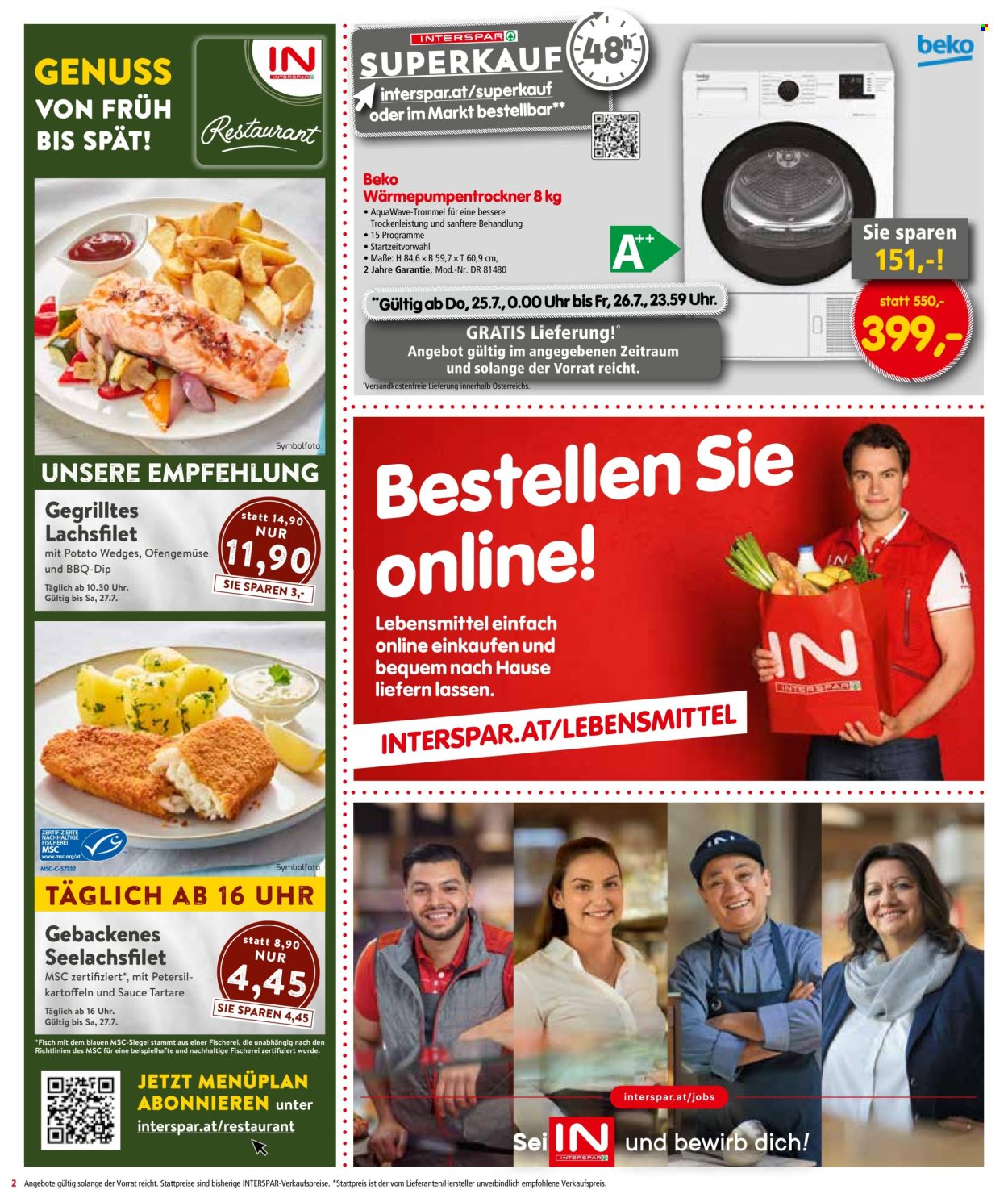 Angebote INTERSPAR - 25.7.2024 - 7.8.2024. Seite 2