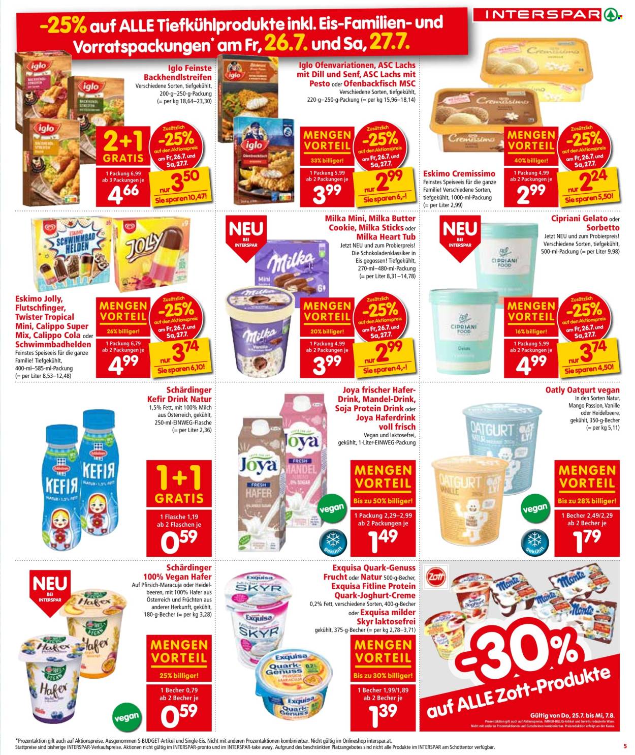 Angebote INTERSPAR - 25.7.2024 - 7.8.2024. Seite 5
