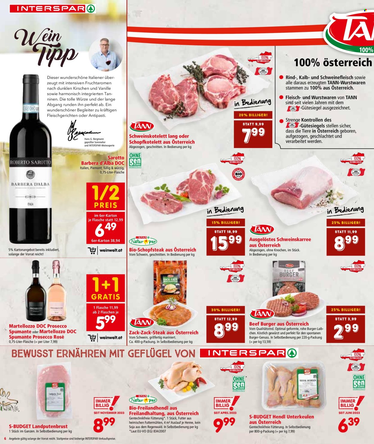 Angebote INTERSPAR - 25.7.2024 - 7.8.2024. Seite 6