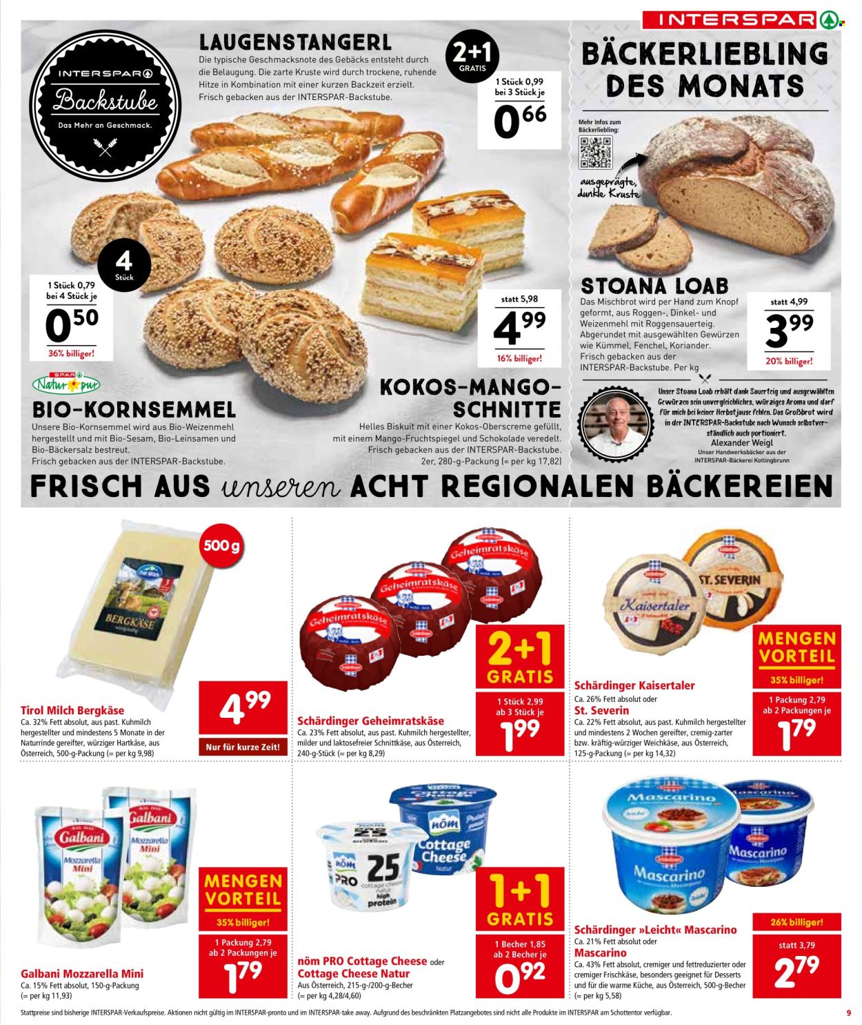 Angebote INTERSPAR - 25.7.2024 - 7.8.2024. Seite 9