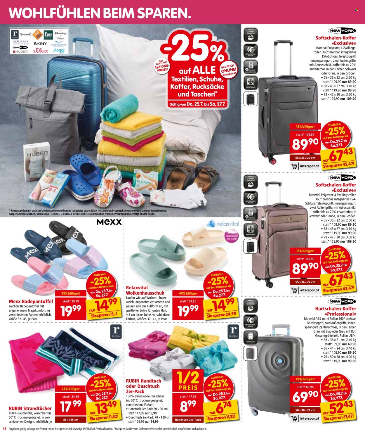Angebote INTERSPAR - 25.7.2024 - 7.8.2024. Seite 18
