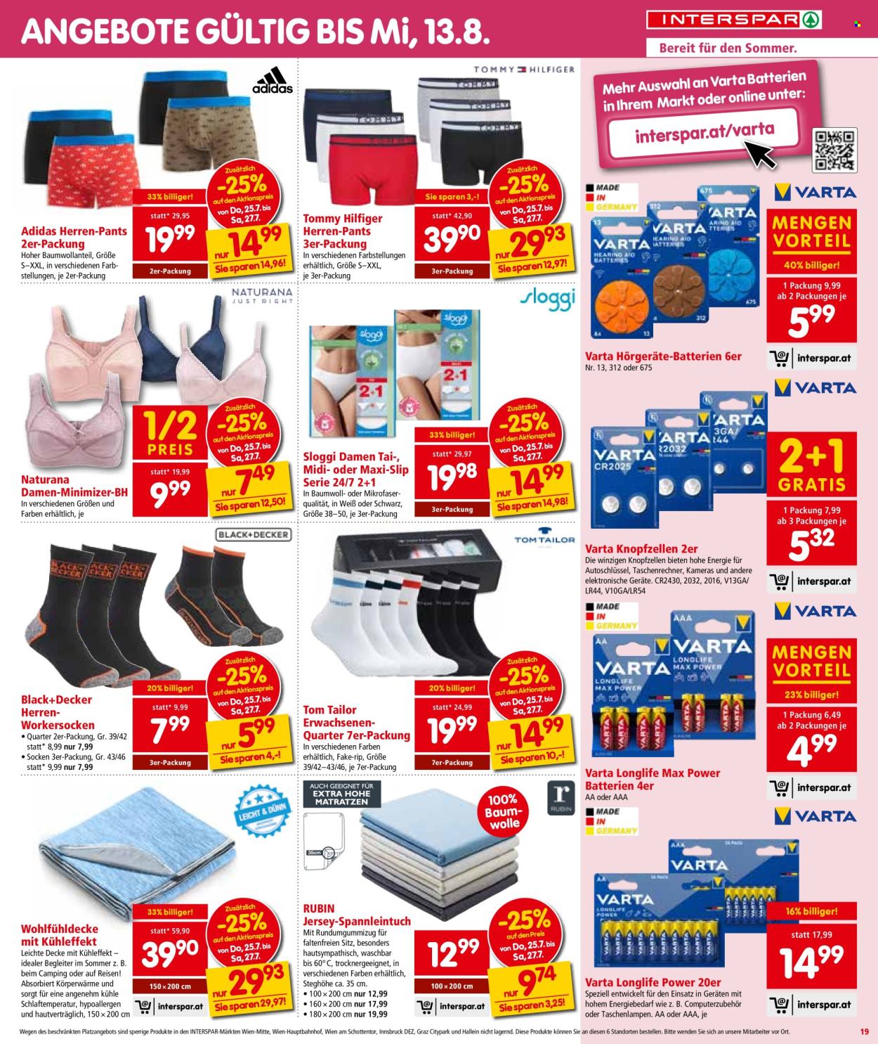 Angebote INTERSPAR - 25.7.2024 - 7.8.2024. Seite 19