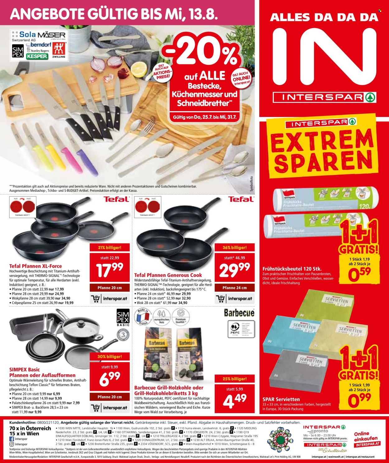Angebote INTERSPAR - 25.7.2024 - 7.8.2024. Seite 20