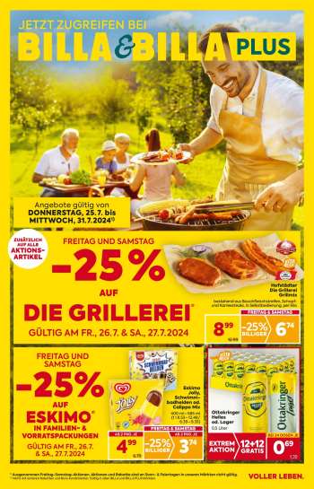 Angebote Billa - 25.7.2024 - 31.7.2024.