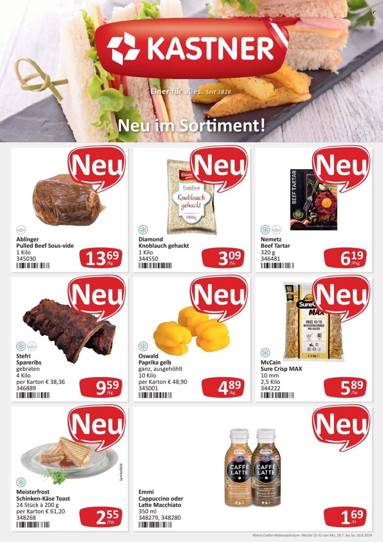 Angebote KASTNER - 29.7.2024 - 10.8.2024. Seite 1