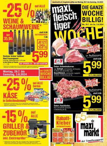 Angebote Maximarkt - 29.7.2024 - 3.8.2024.