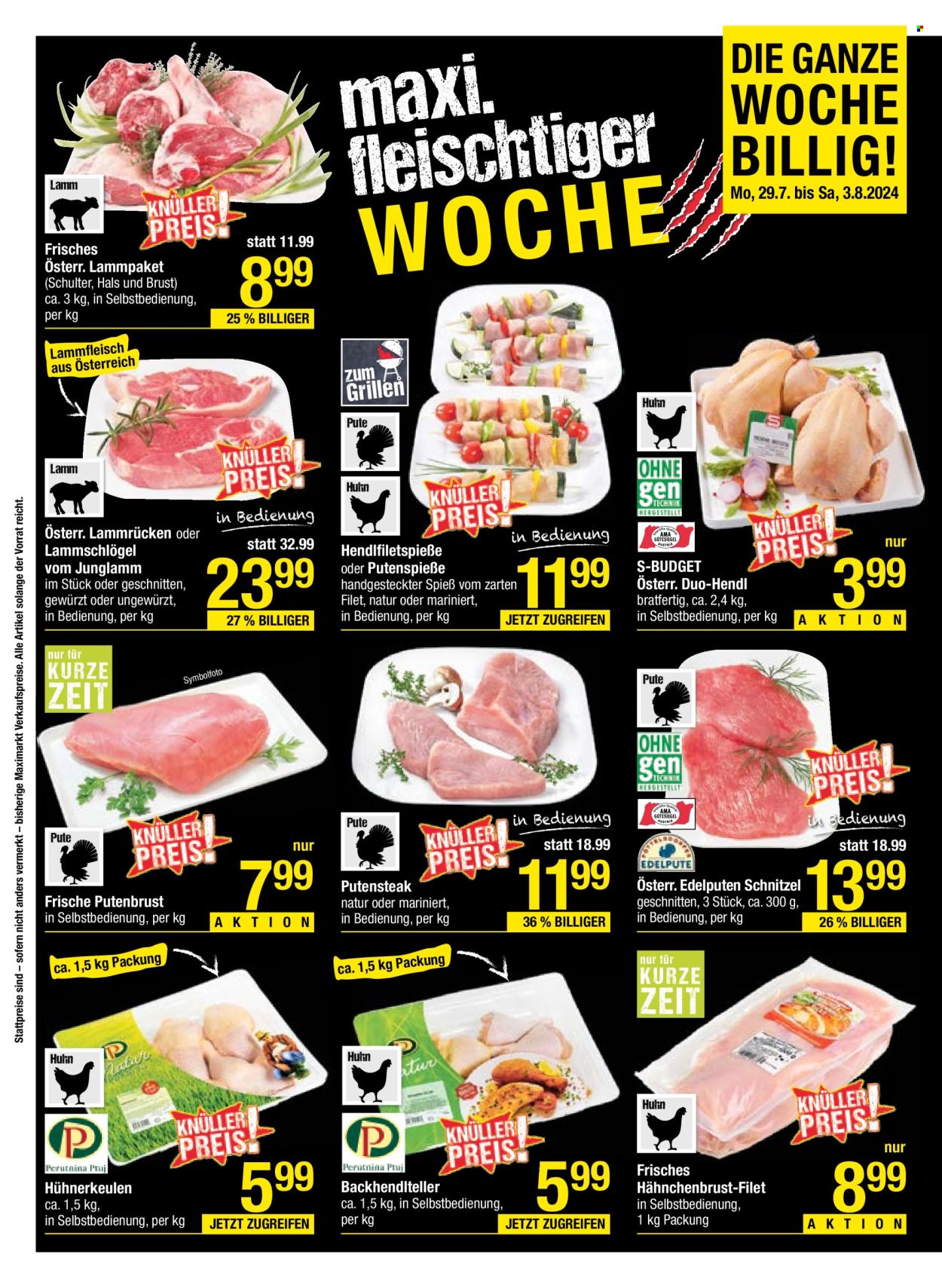 Angebote Maximarkt - 29.7.2024 - 3.8.2024. Seite 4