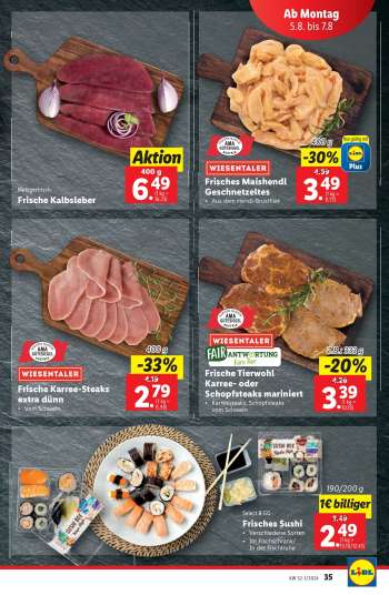 thumbnail - Frische Tierwohl Karree- oder Schopfsteaks mariniert