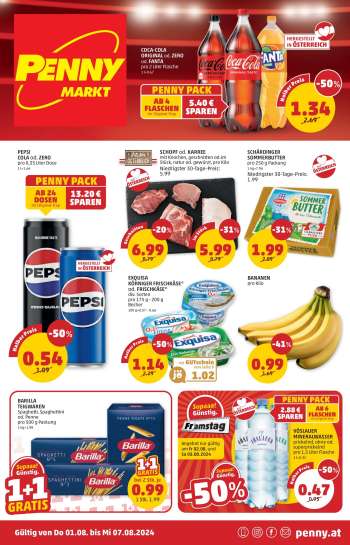 Angebote Penny - 1.8.2024 - 7.8.2024.