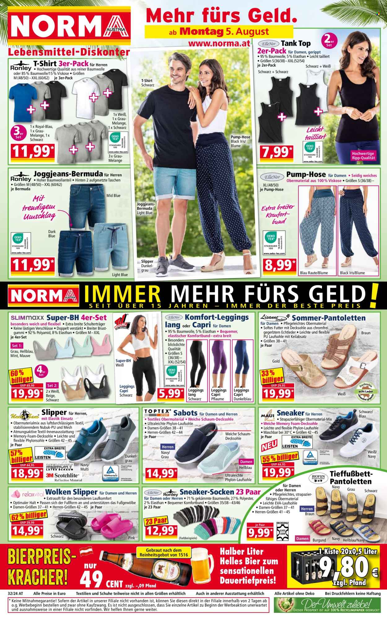 Angebote Norma - 5.8.2024 - 10.8.2024. Seite 1