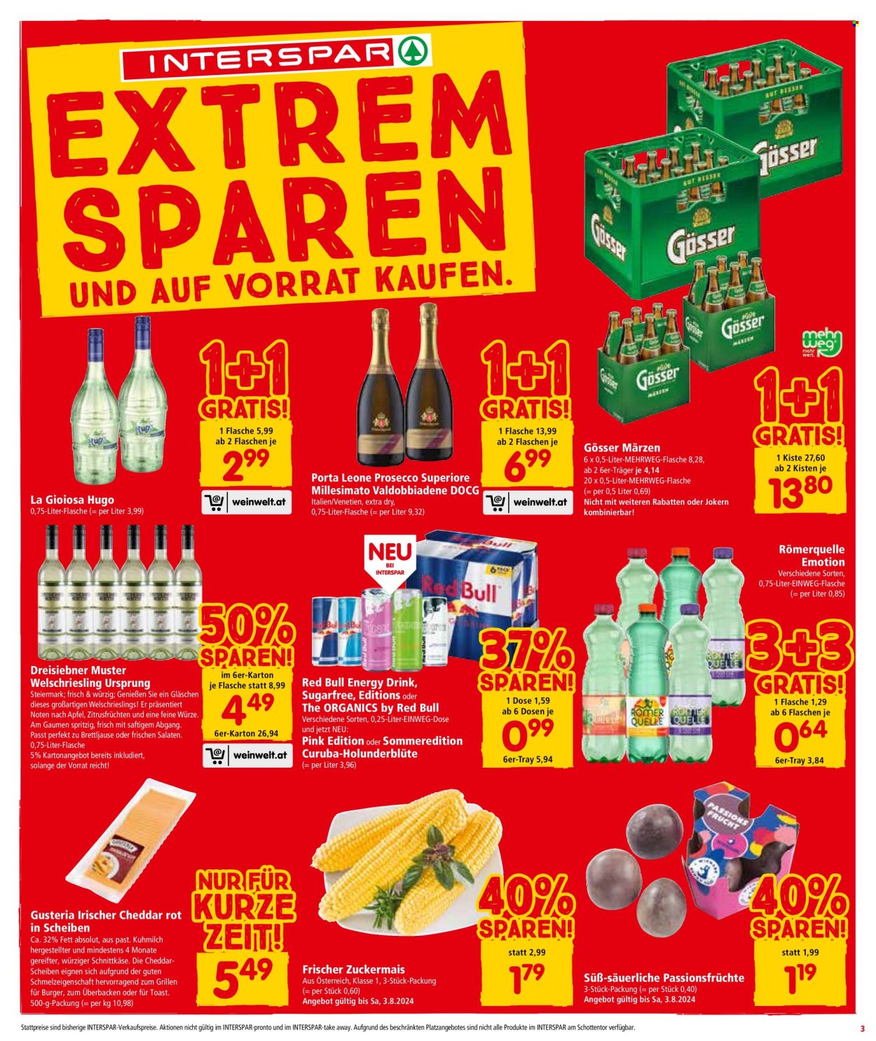 Angebote INTERSPAR - 1.8.2024 - 7.8.2024. Seite 3