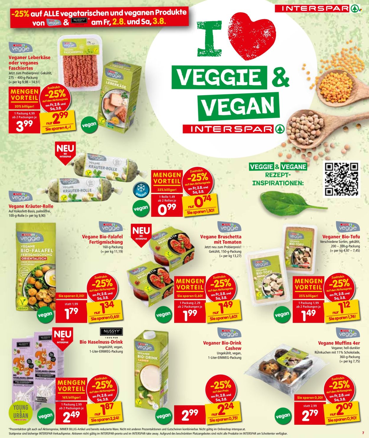 Angebote INTERSPAR - 1.8.2024 - 7.8.2024. Seite 7