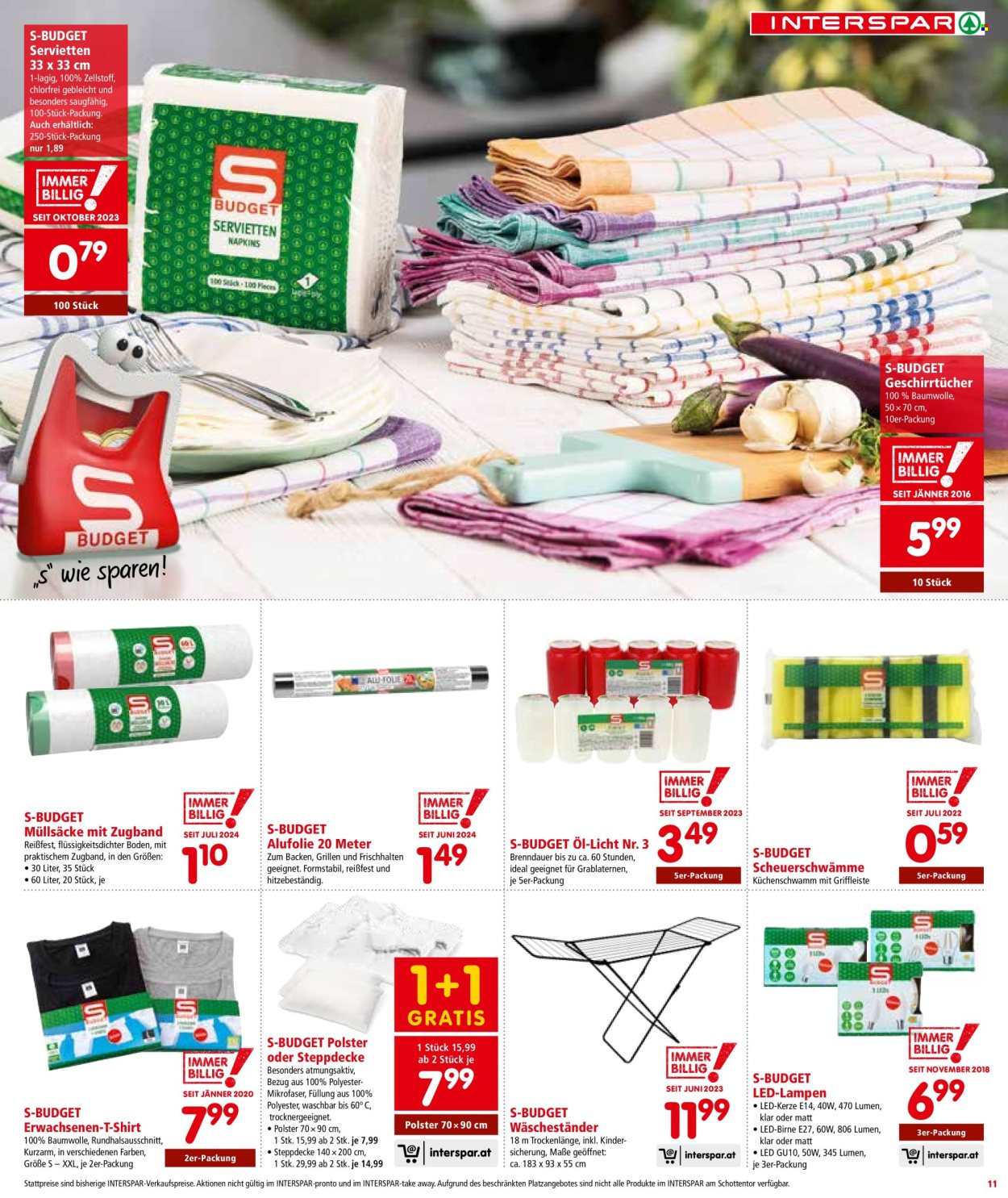 Angebote INTERSPAR - 1.8.2024 - 7.8.2024. Seite 11