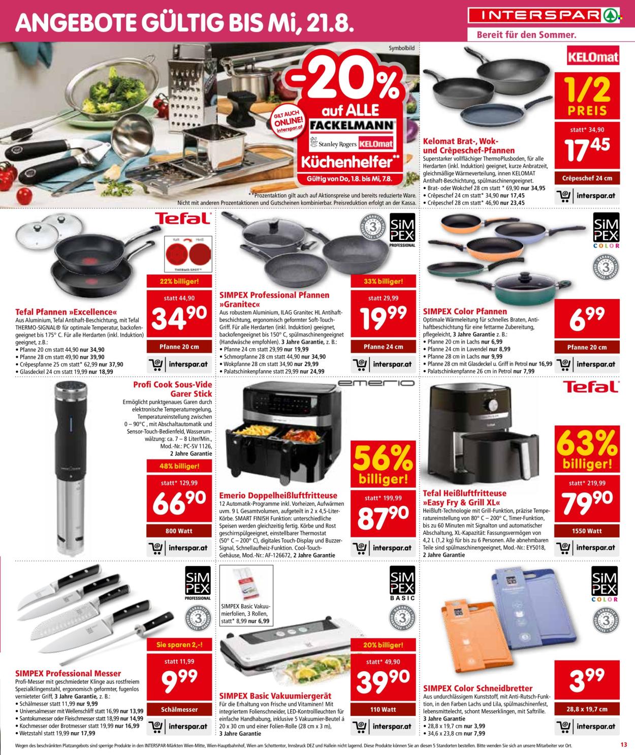 Angebote INTERSPAR - 1.8.2024 - 7.8.2024. Seite 13