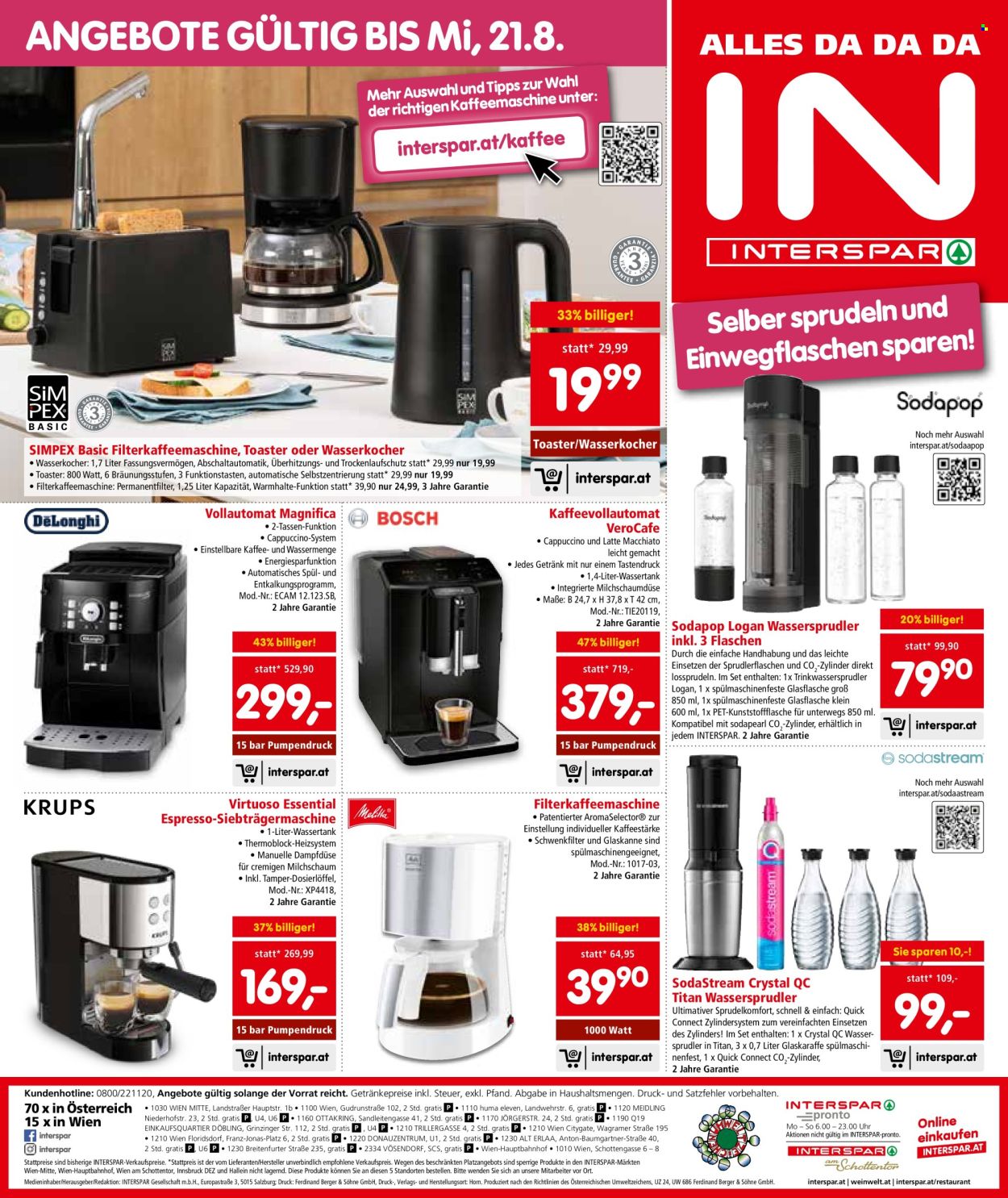 Angebote INTERSPAR - 1.8.2024 - 7.8.2024. Seite 16