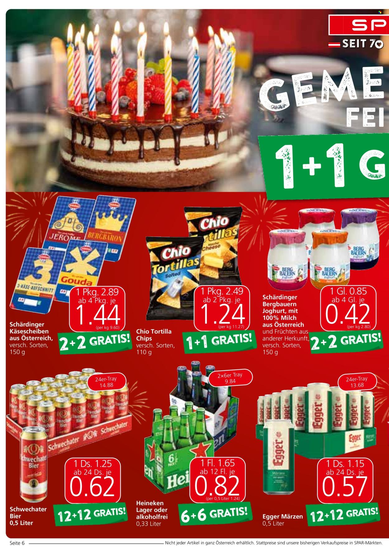 Angebote SPAR - 1.8.2024 - 7.8.2024. Seite 6