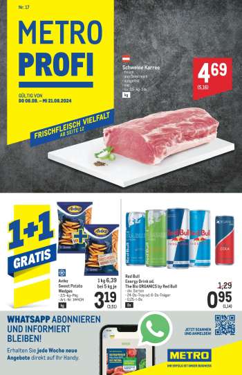 Angebote Metro - 8.8.2024 - 21.8.2024.