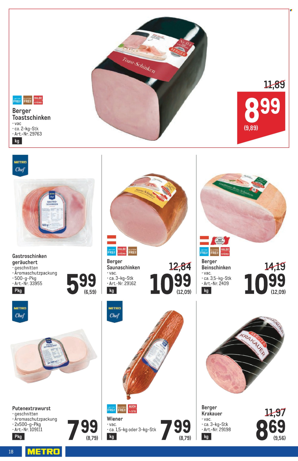Angebote Metro - 8.8.2024 - 21.8.2024. Seite 18