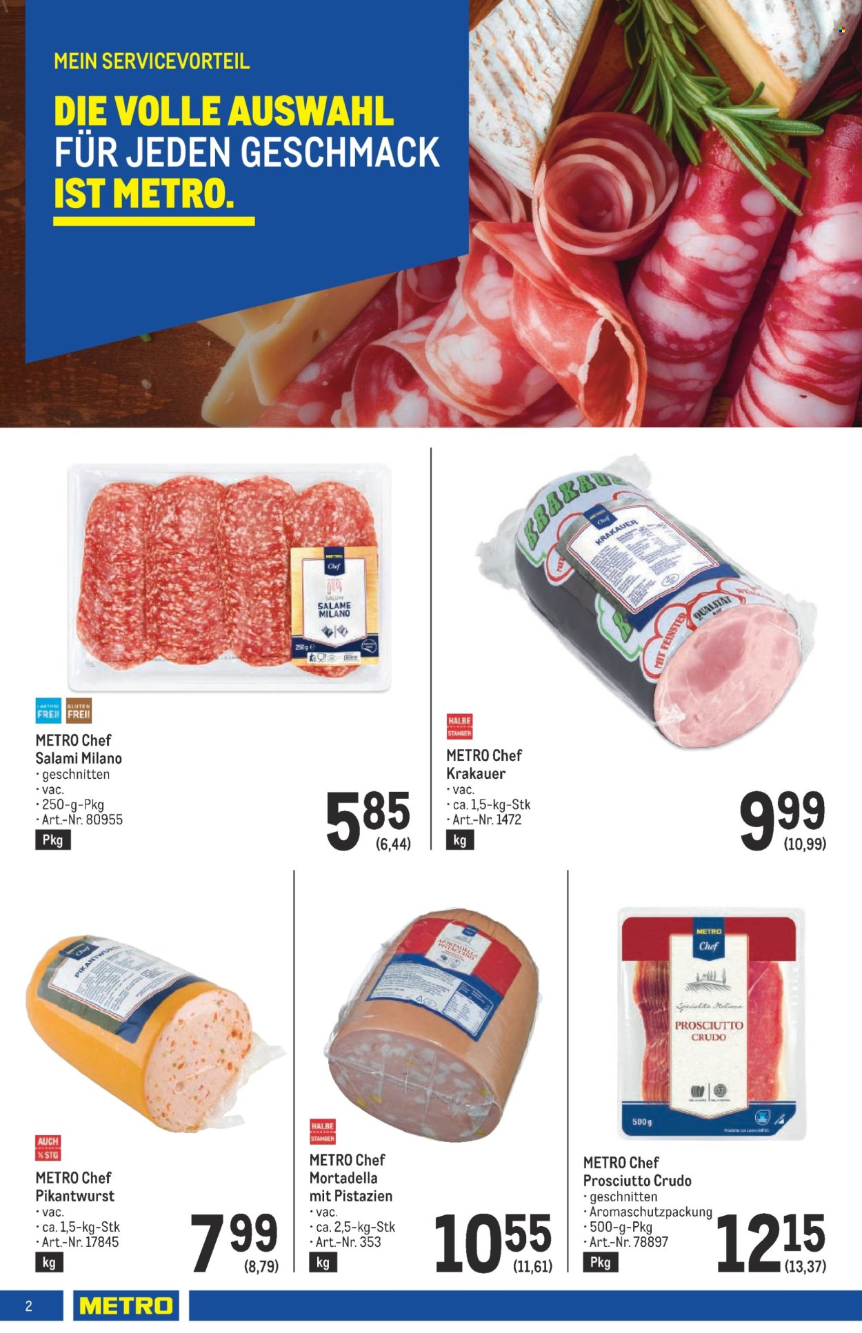 Angebote Metro - 8.8.2024 - 21.8.2024. Seite 2