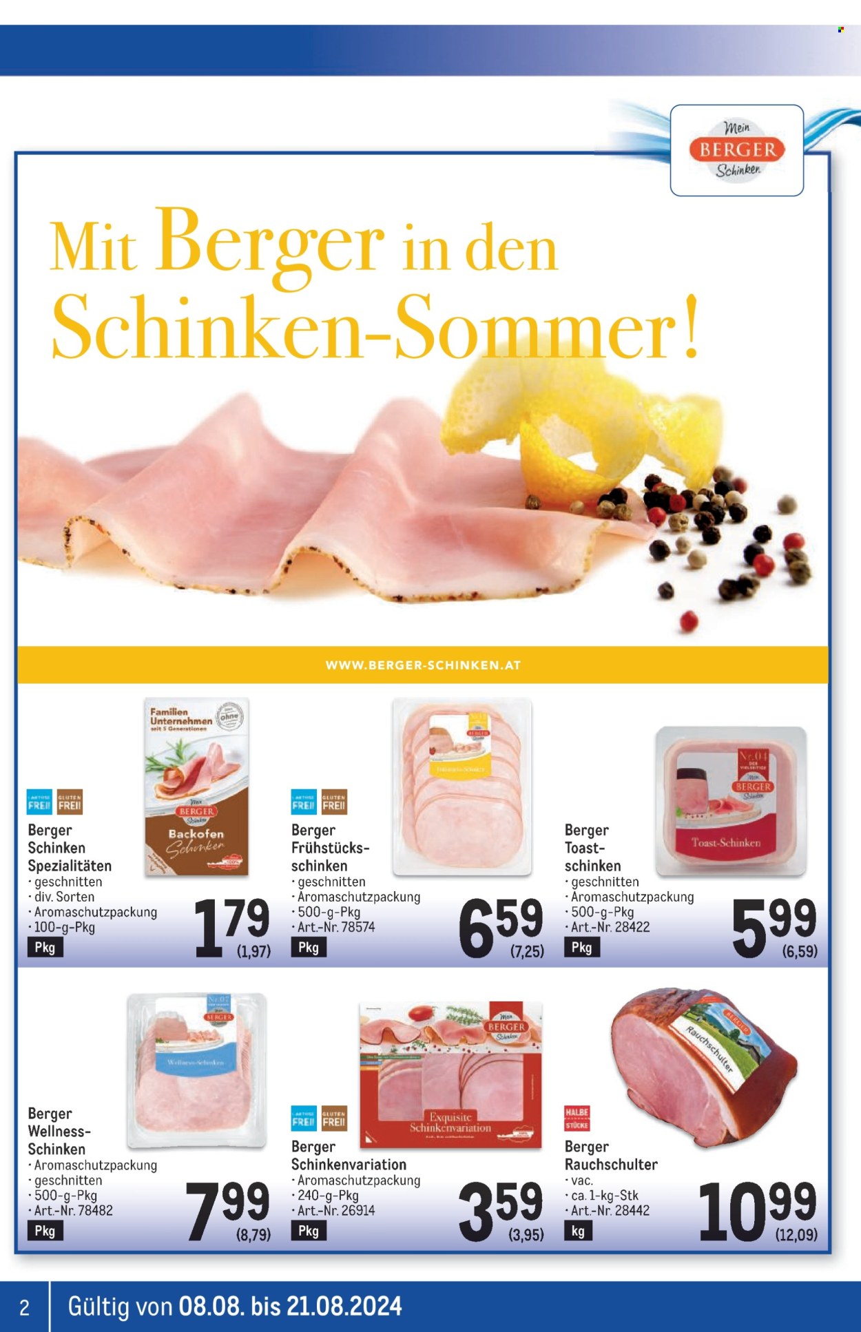 Angebote Metro - 8.8.2024 - 21.8.2024. Seite 2