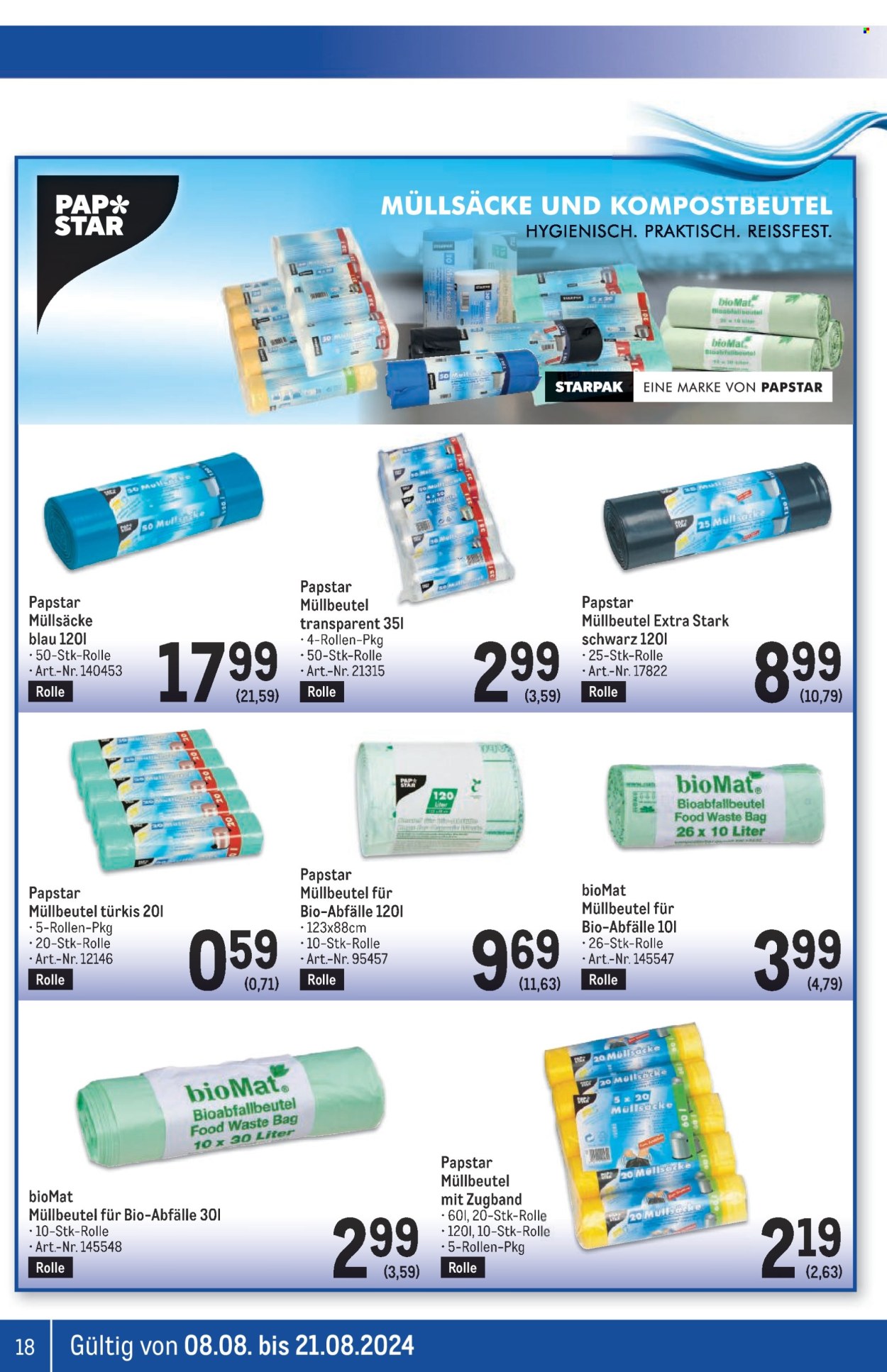 Angebote Metro - 8.8.2024 - 21.8.2024. Seite 17