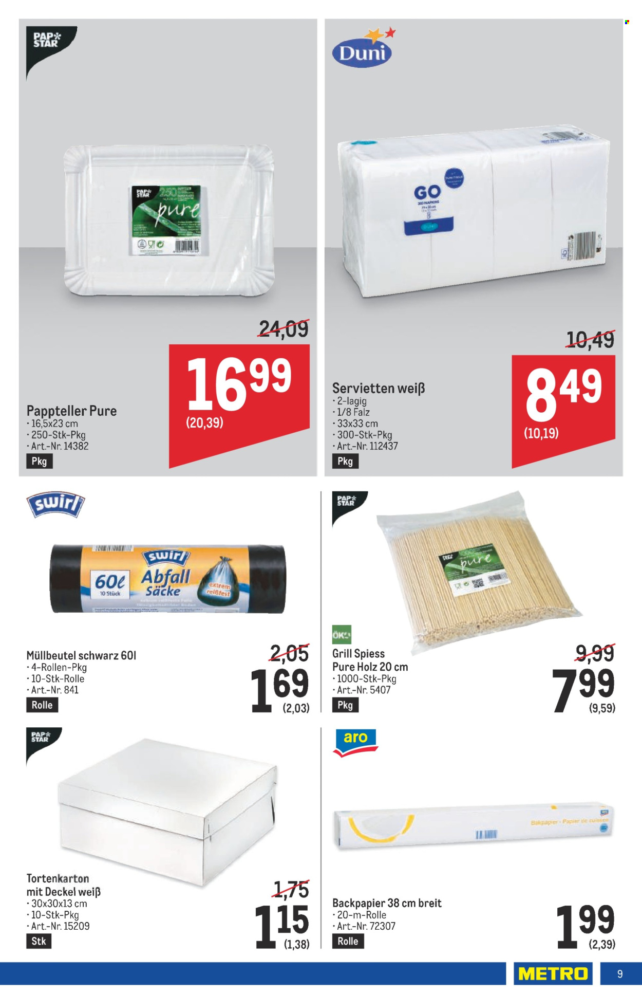 Angebote Metro - 8.8.2024 - 21.8.2024. Seite 9
