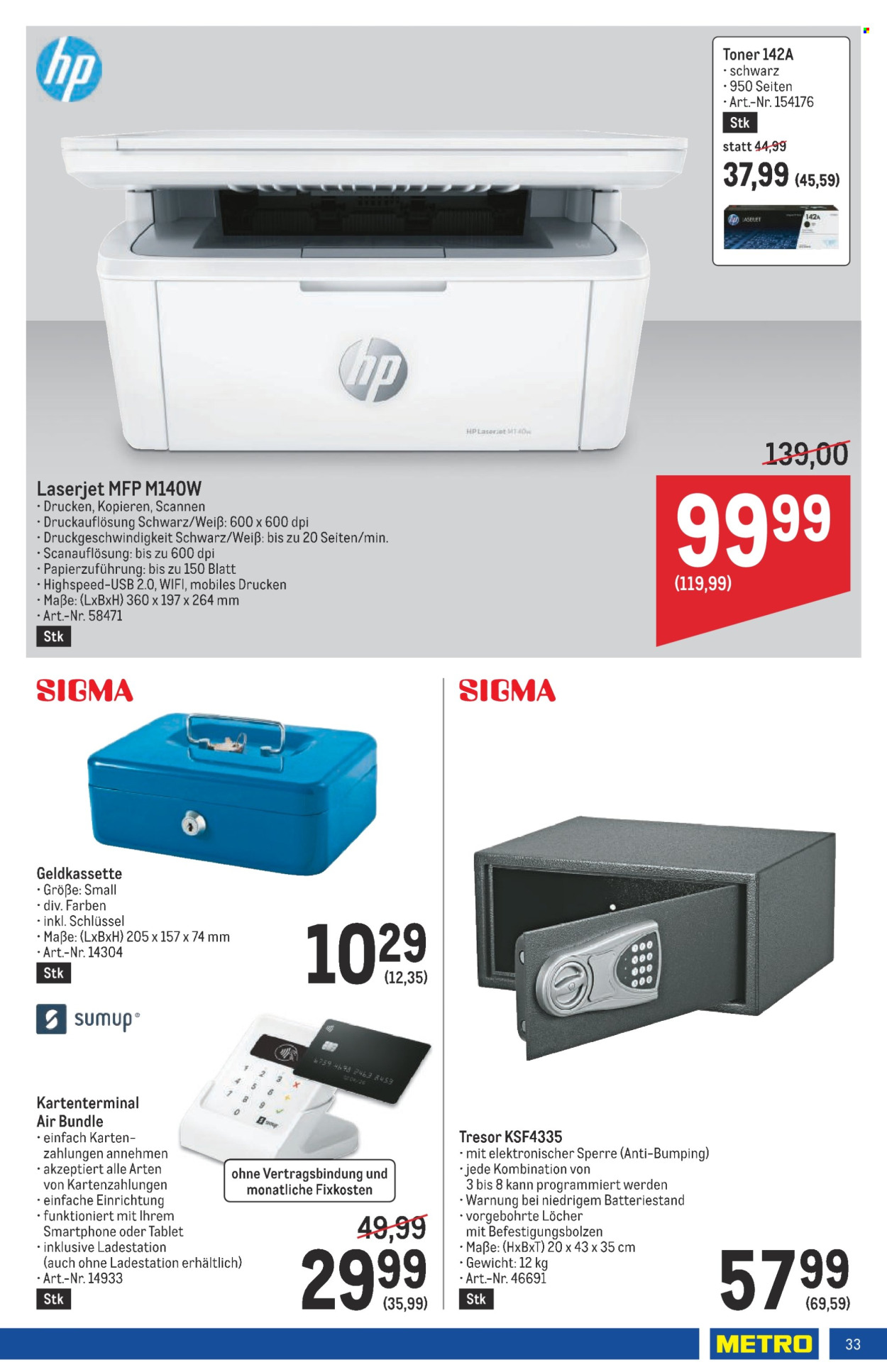 Angebote Metro - 8.8.2024 - 21.8.2024. Seite 33