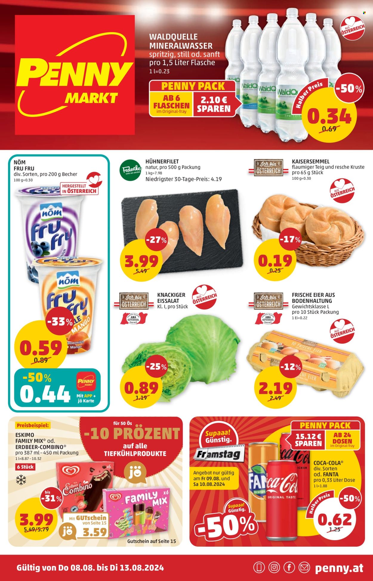 Angebote Penny - 8.8.2024 - 13.8.2024. Seite 1