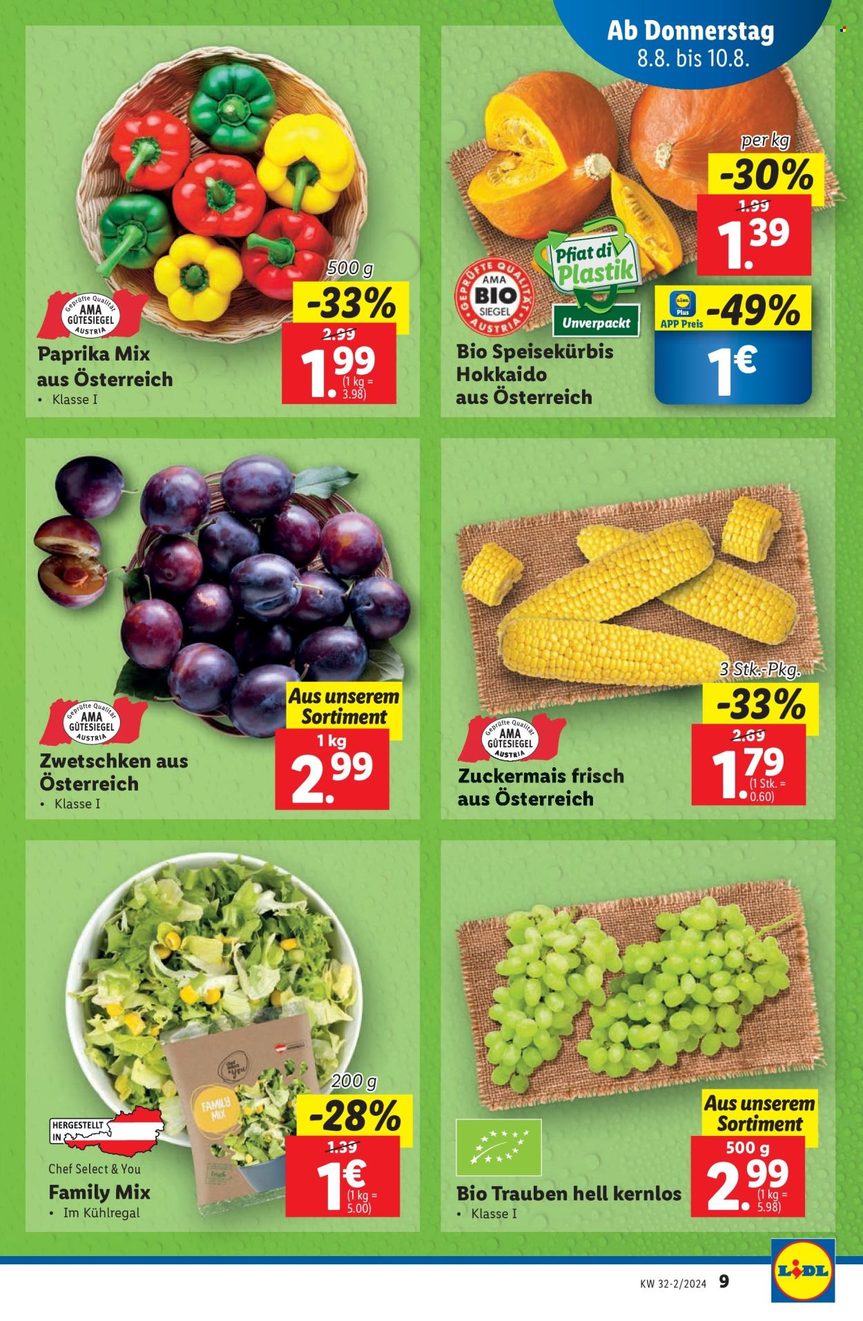 Angebote Lidl - 8.8.2024 - 14.8.2024. Seite 9