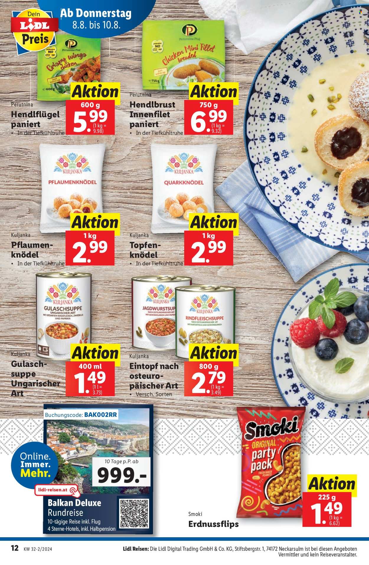 Angebote Lidl - 8.8.2024 - 14.8.2024. Seite 12