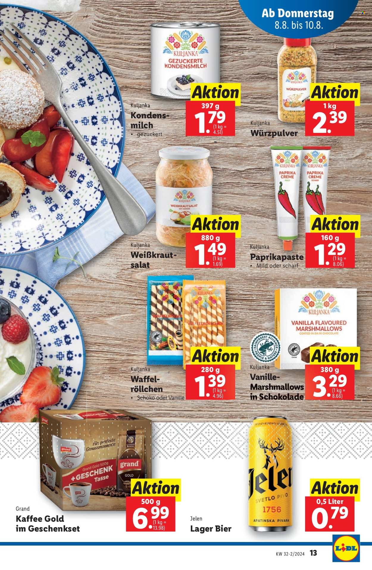 Angebote Lidl - 8.8.2024 - 14.8.2024. Seite 13
