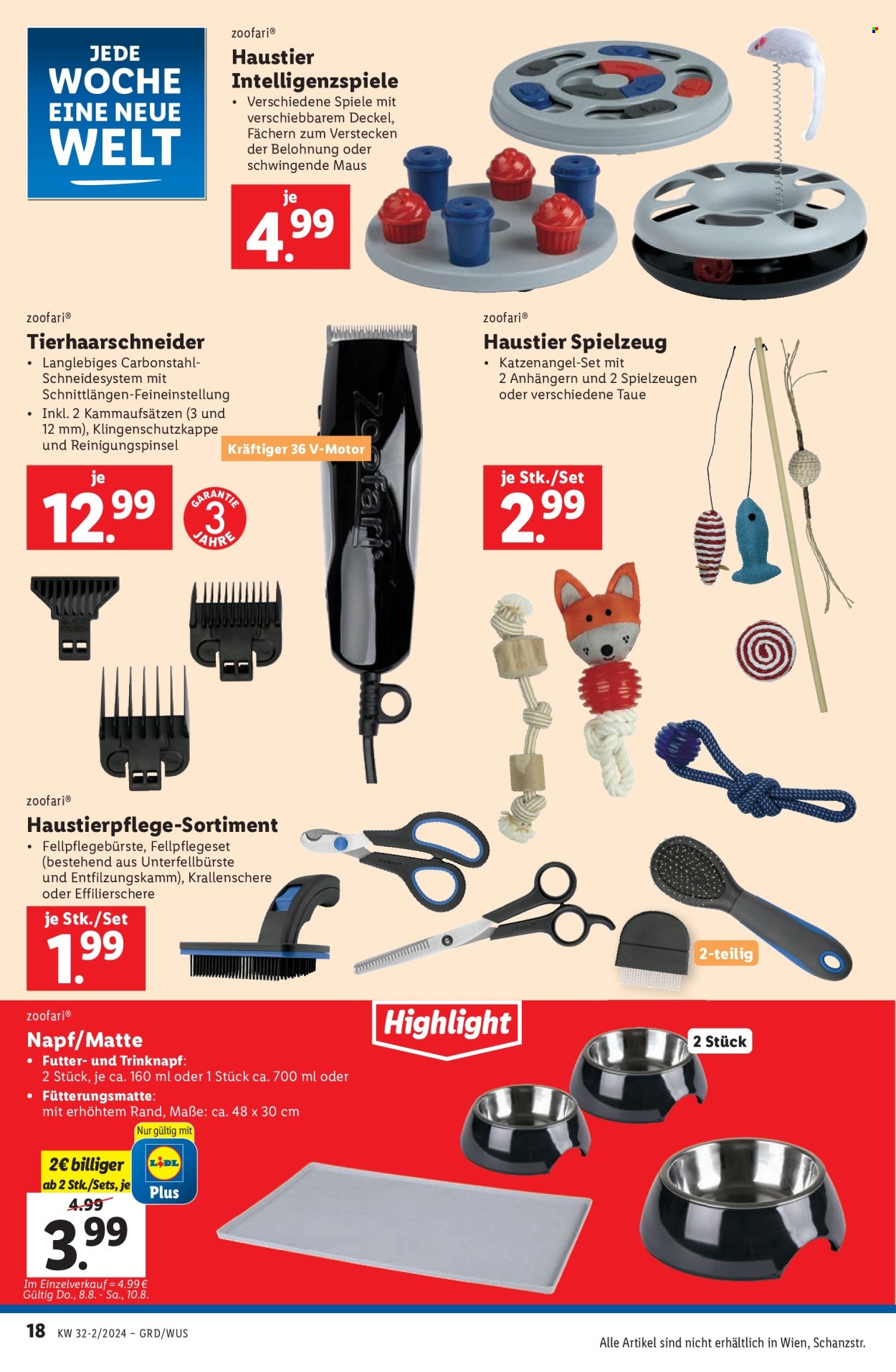 Angebote Lidl - 8.8.2024 - 14.8.2024. Seite 18