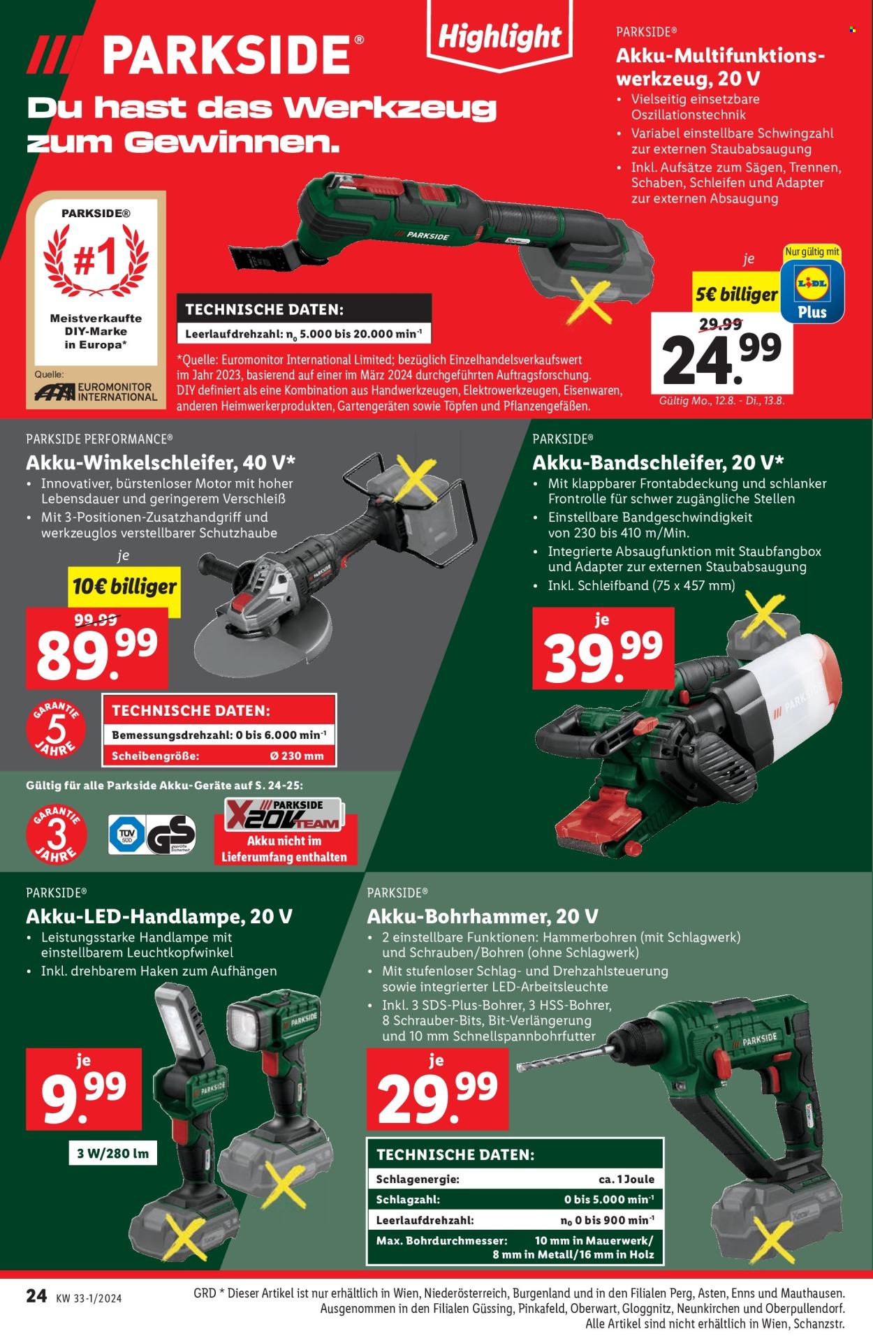 Angebote Lidl - 8.8.2024 - 14.8.2024. Seite 26