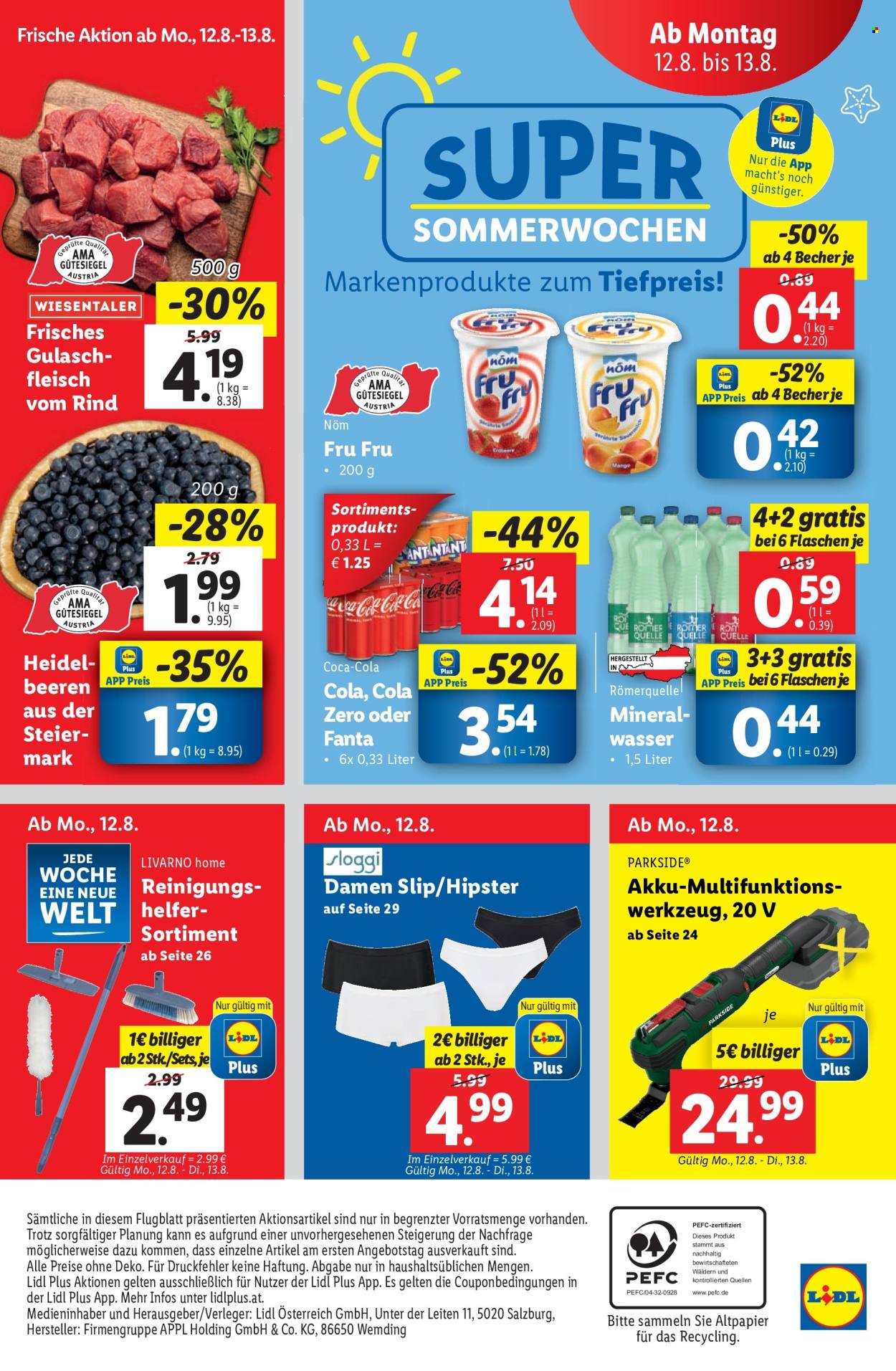 Angebote Lidl - 8.8.2024 - 14.8.2024. Seite 42