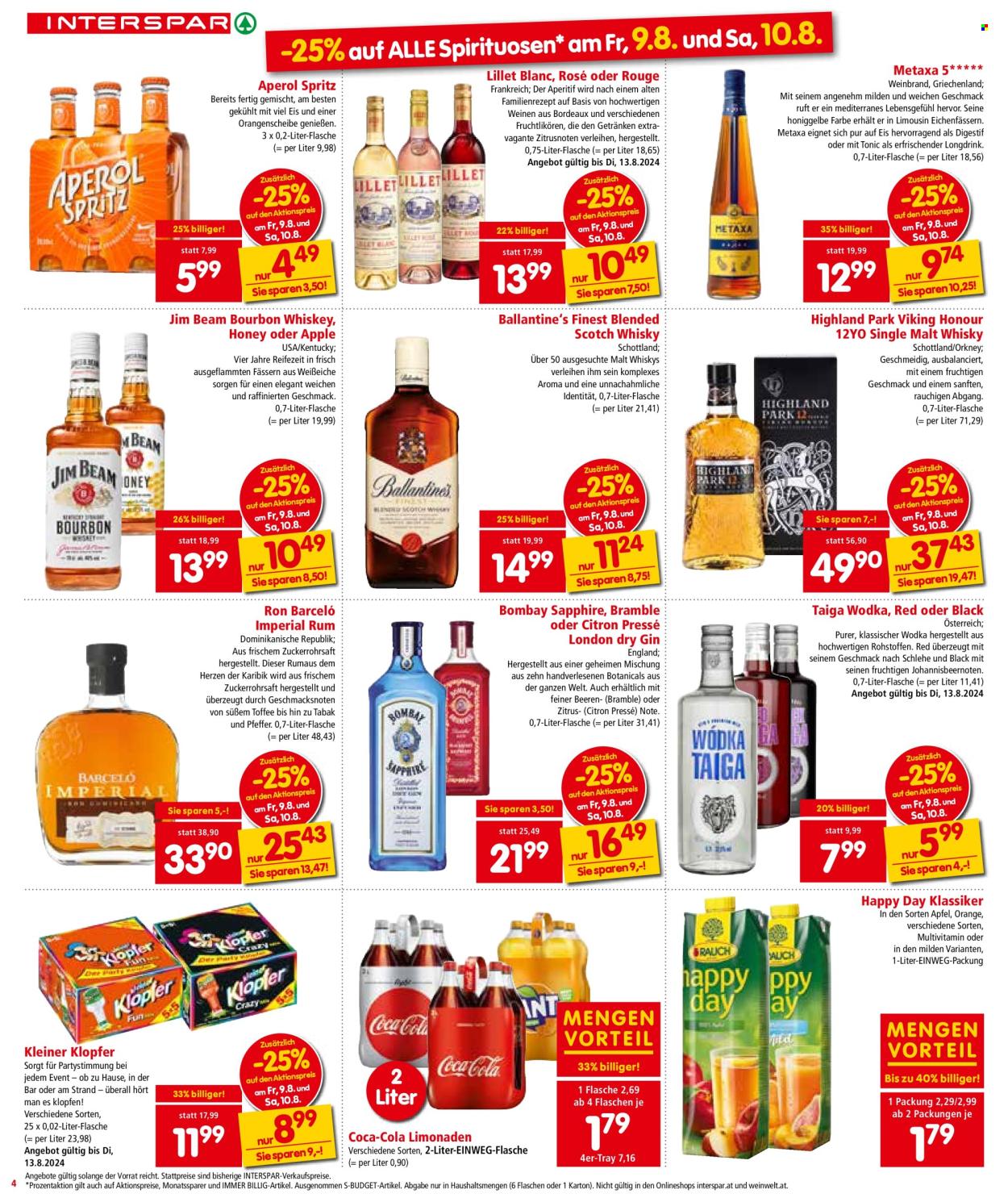 Angebote INTERSPAR - 8.8.2024 - 21.8.2024. Seite 4