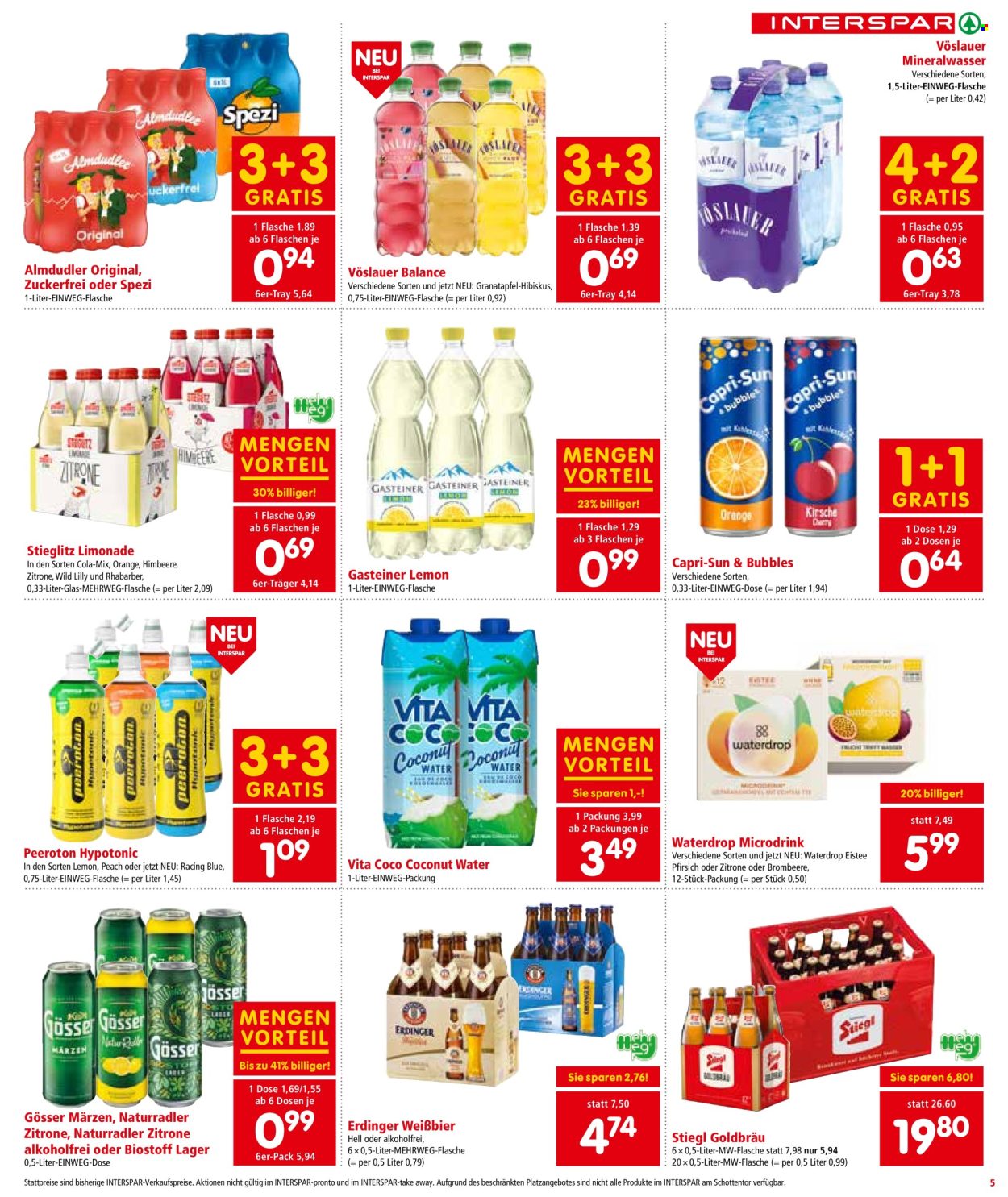 Angebote INTERSPAR - 8.8.2024 - 21.8.2024. Seite 5