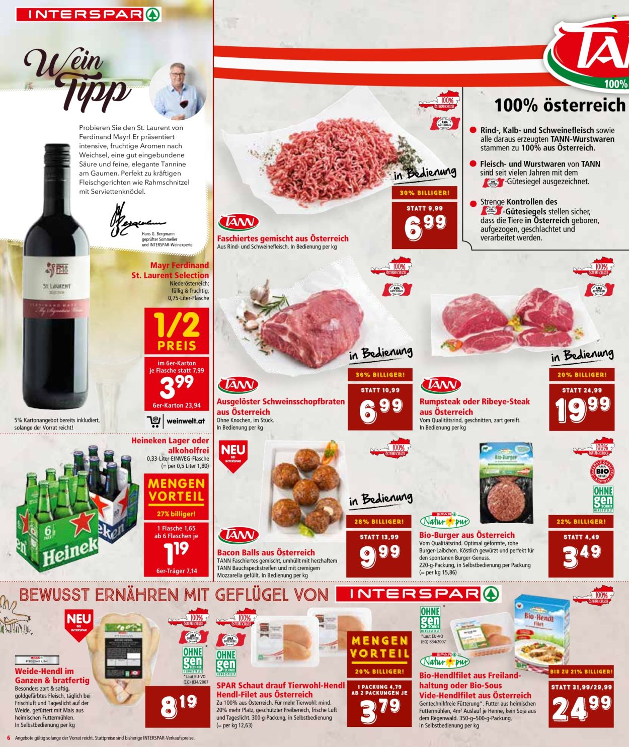 Angebote INTERSPAR - 8.8.2024 - 21.8.2024. Seite 6