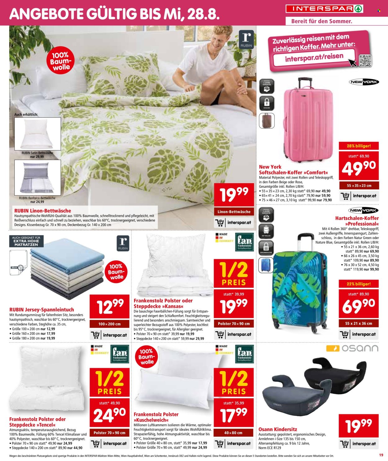 Angebote INTERSPAR - 8.8.2024 - 21.8.2024. Seite 19