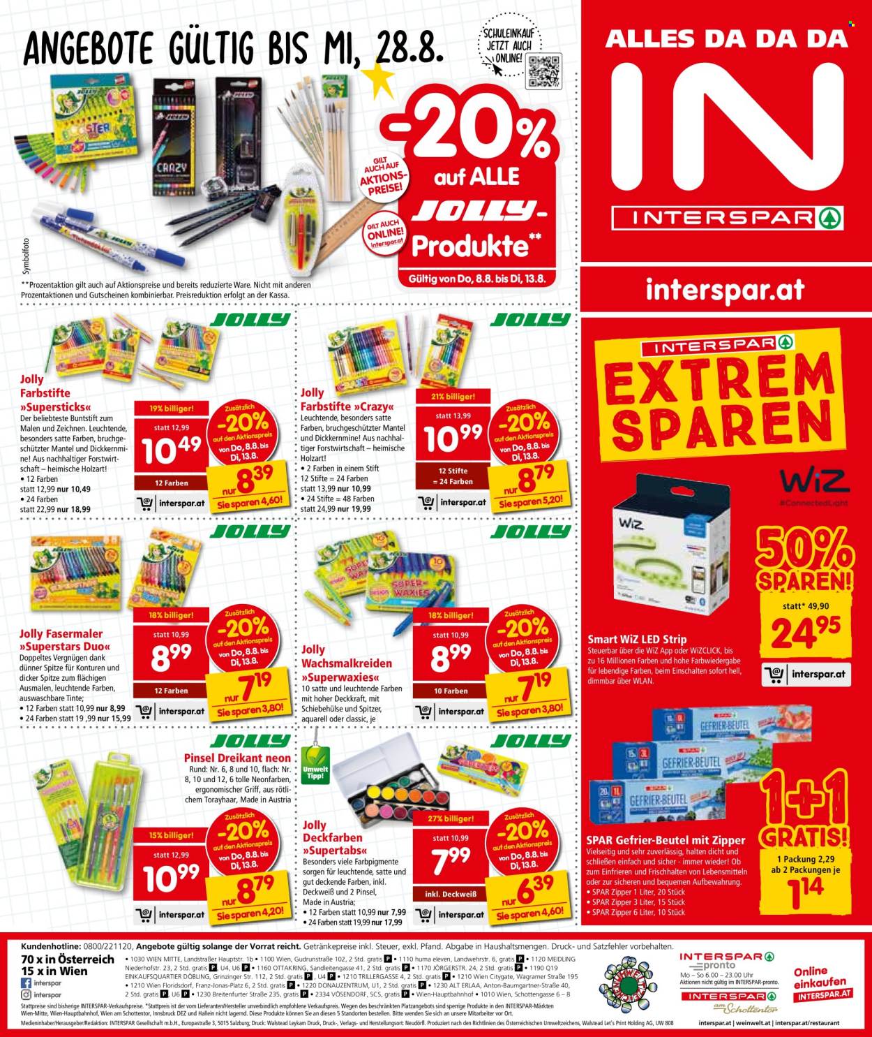 Angebote INTERSPAR - 8.8.2024 - 21.8.2024. Seite 20