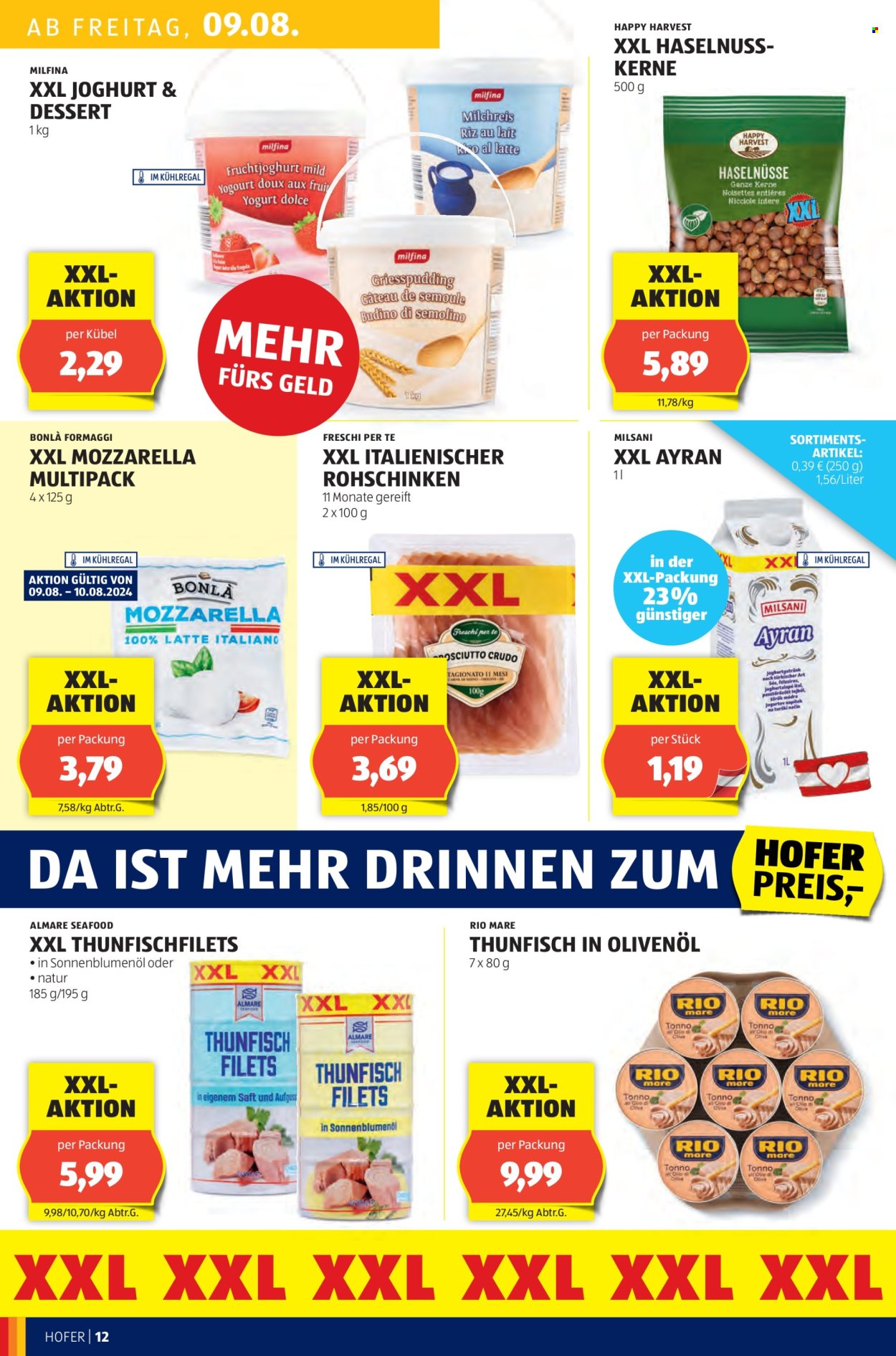 Angebote Hofer - 9.8.2024 - 14.8.2024. Seite 14